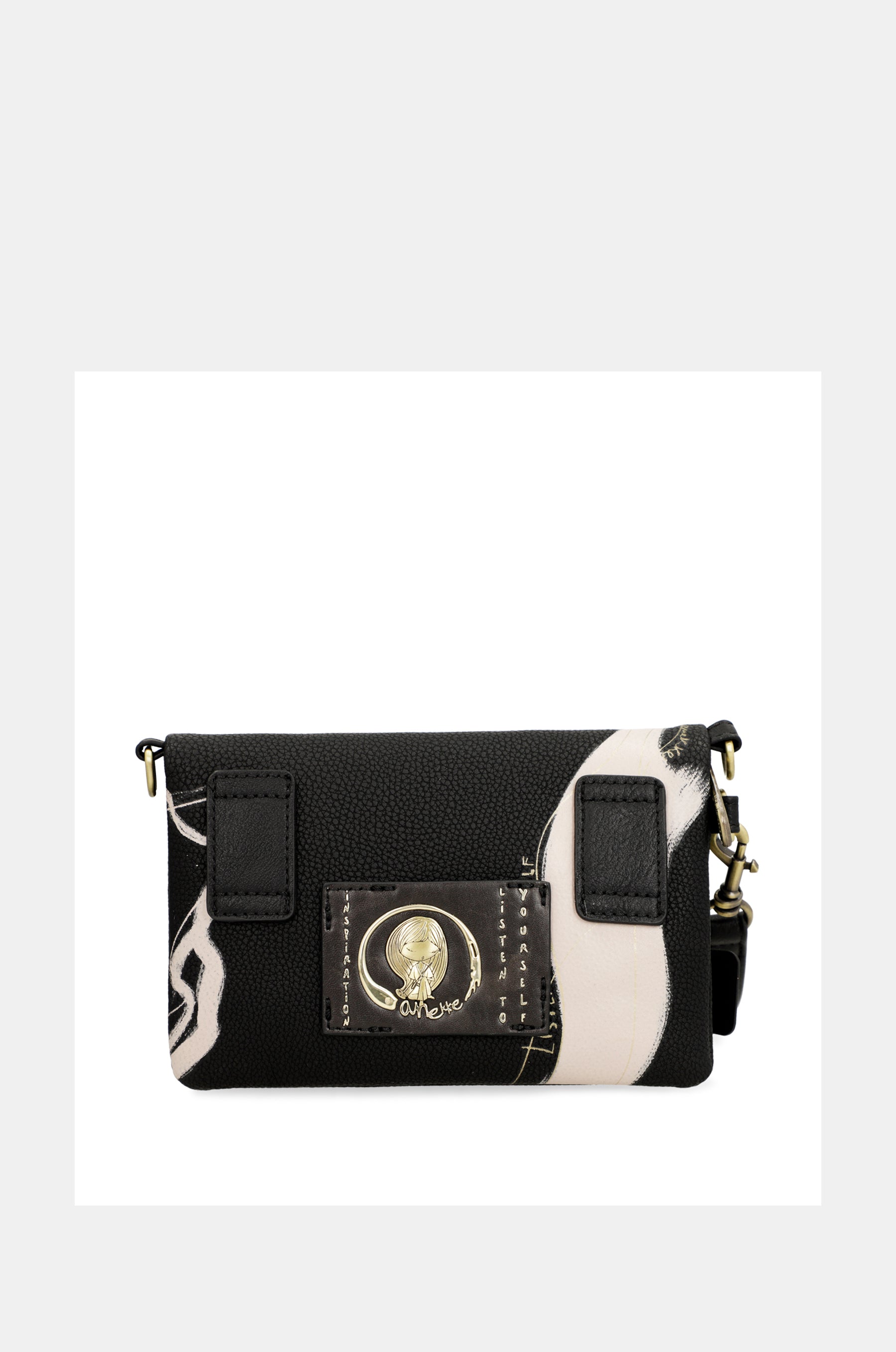 Borsa a tracolla piccola nera Nature Shodō