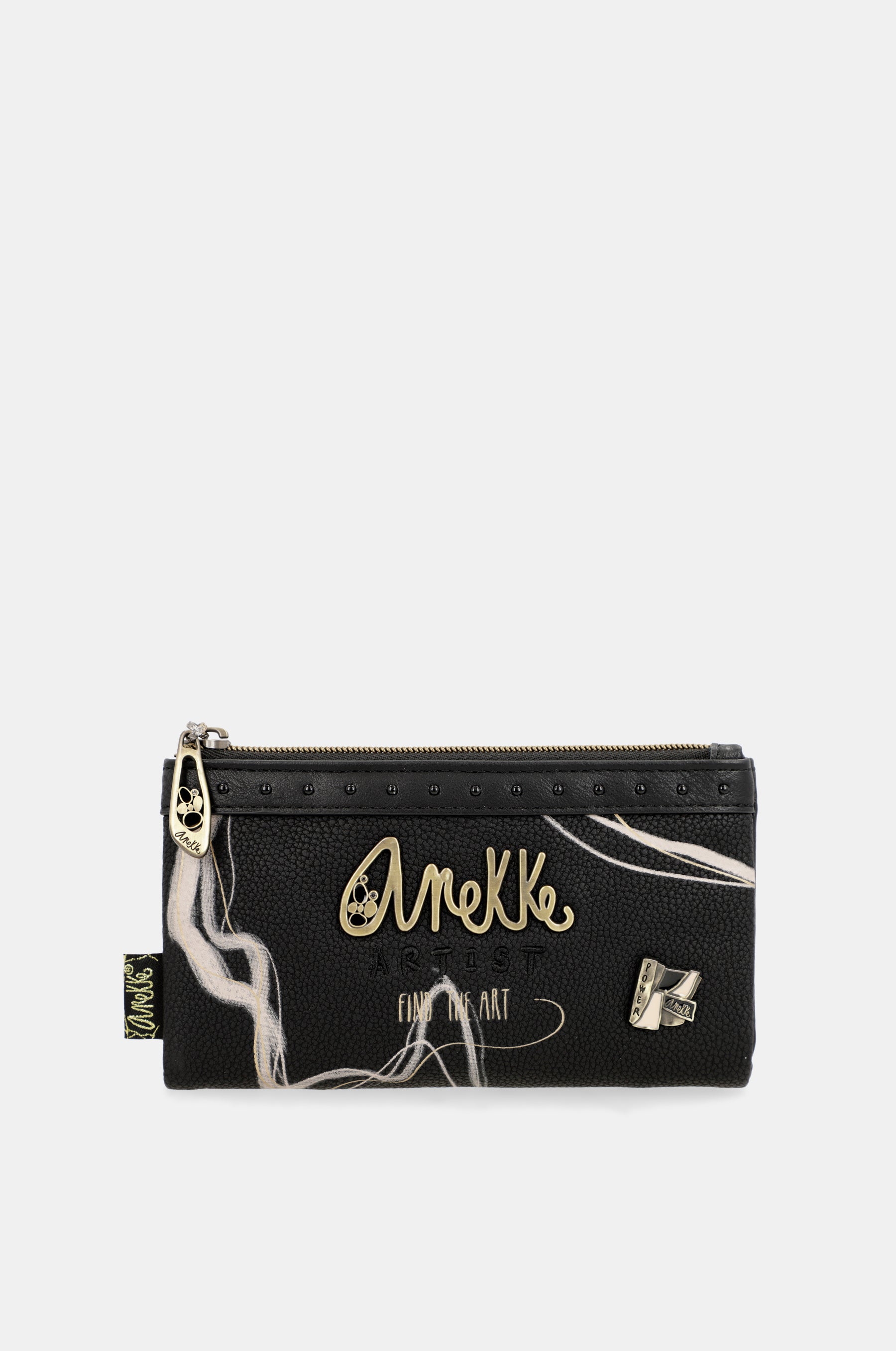 Portafoglio Nature Shodō Black RFID Flexi nero