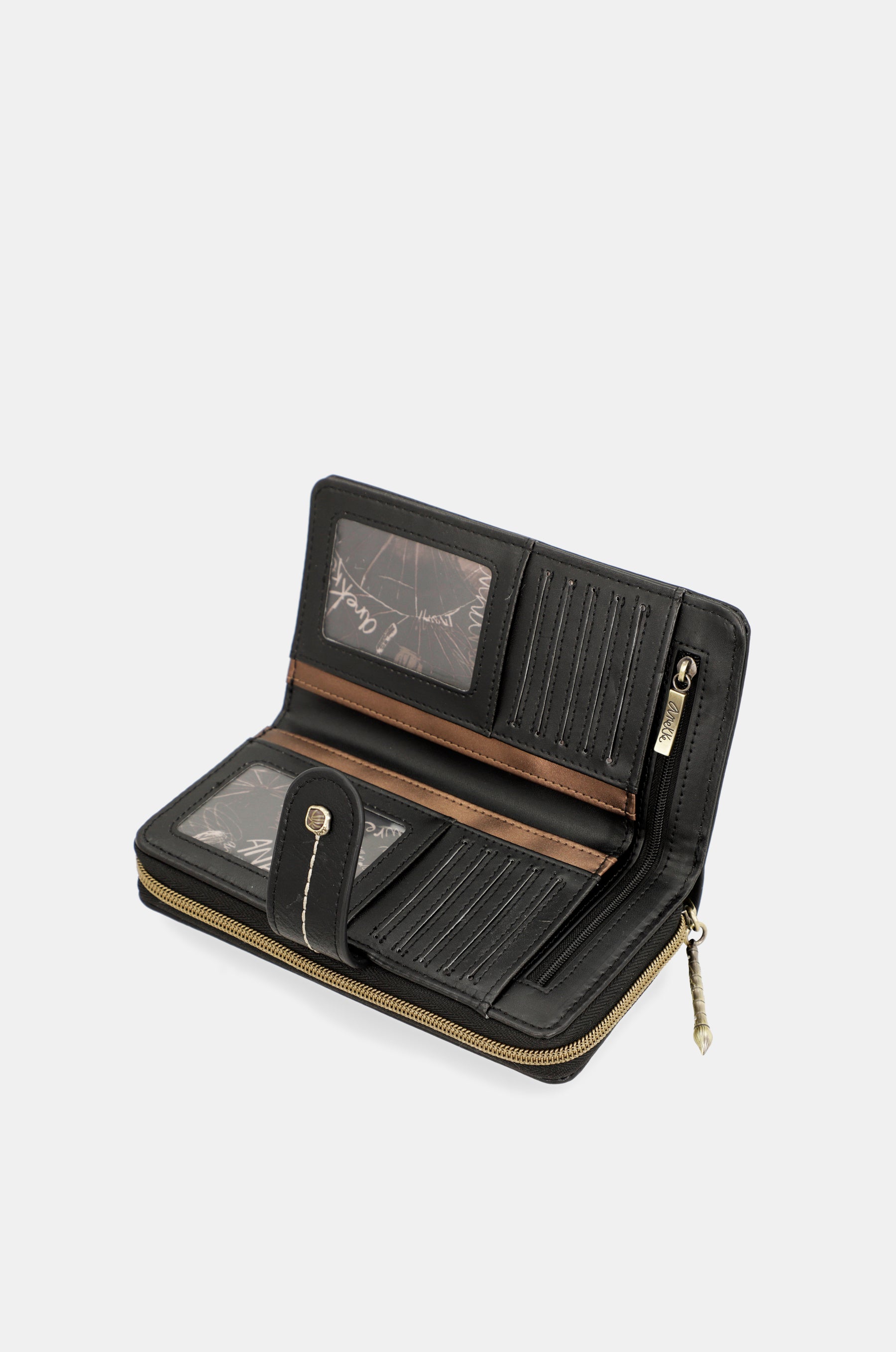 Portafoglio Nature Shodō Large RFID nero