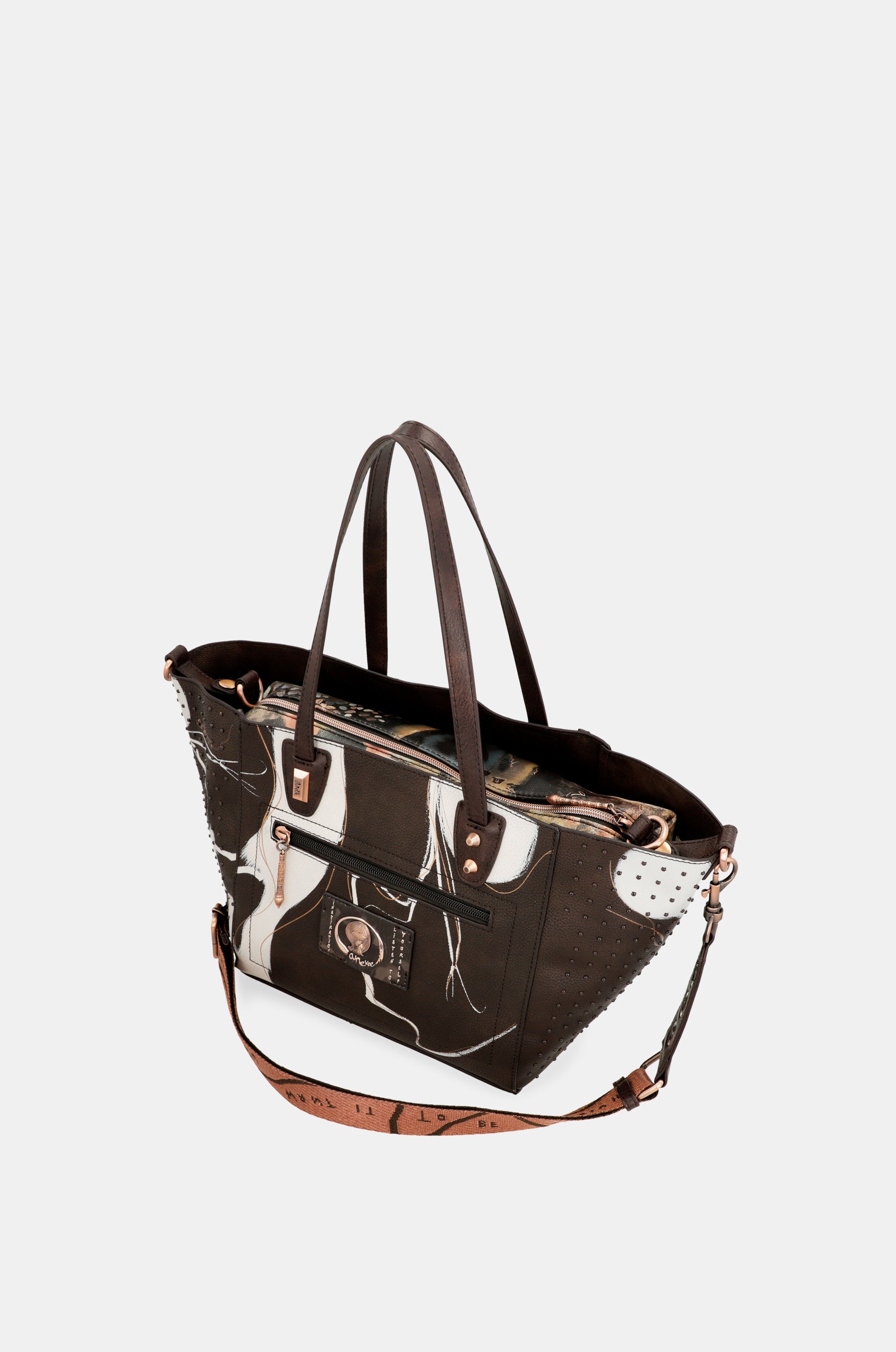 Grande shopper marrone Nature Shodō