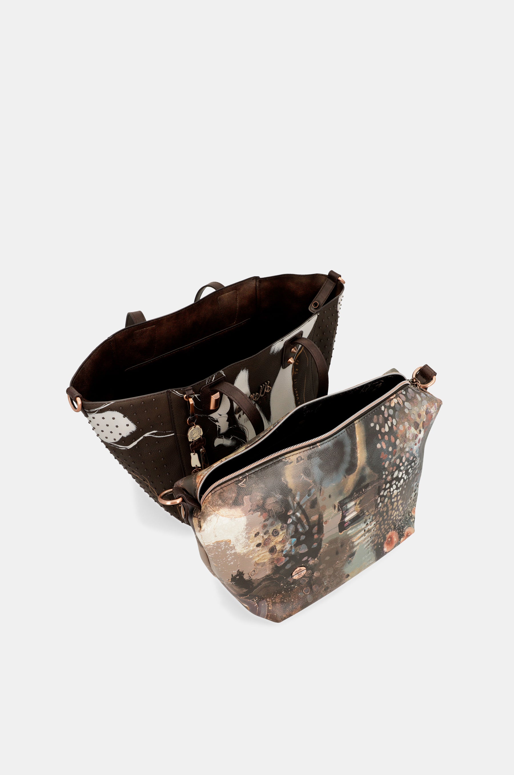Grande shopper marrone Nature Shodō