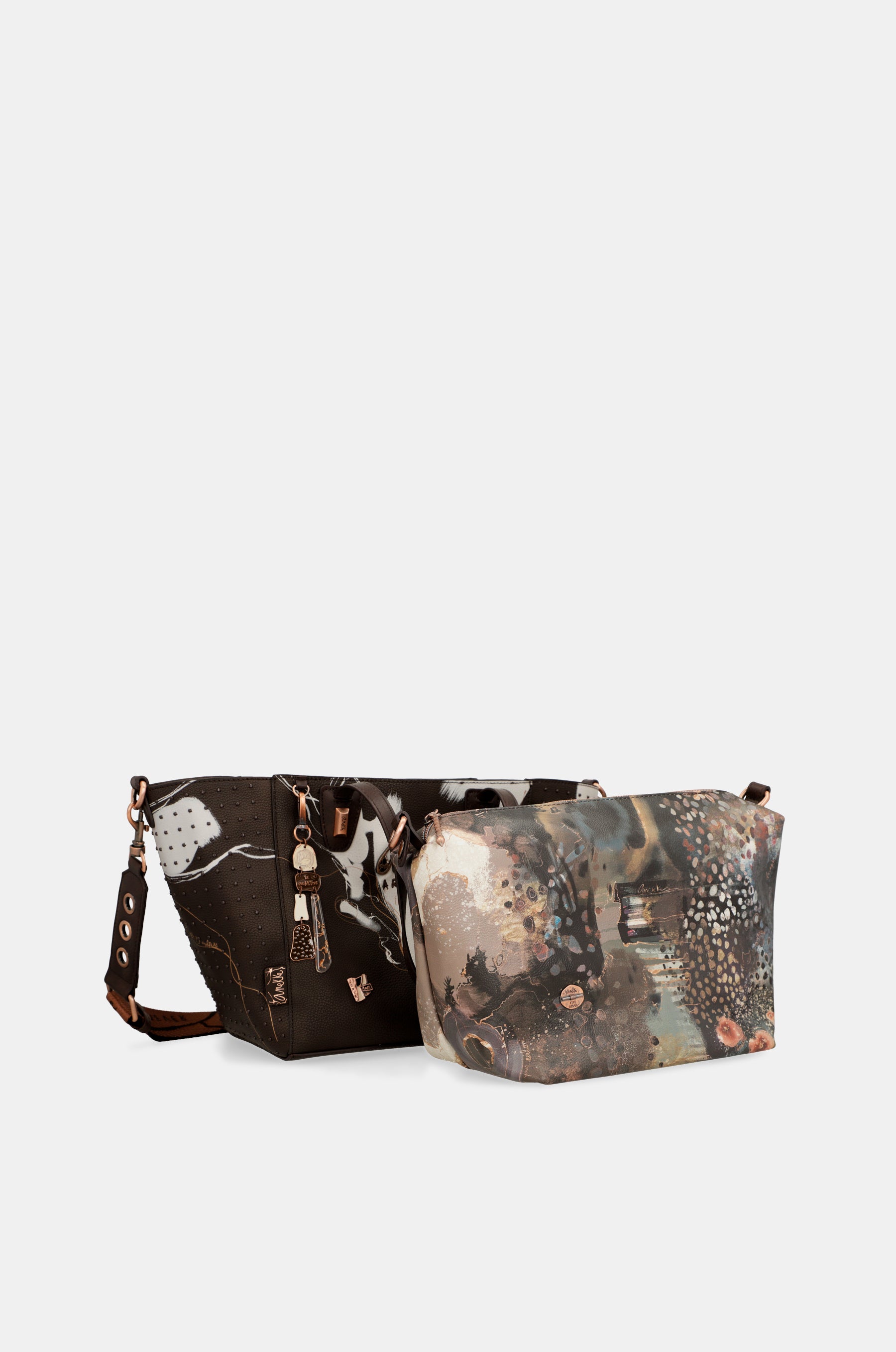 Grande shopper marrone Nature Shodō