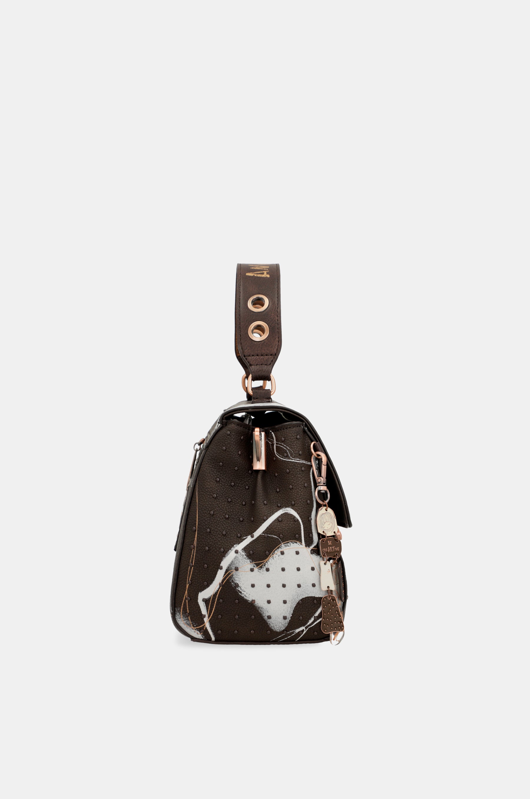 Borsa a patta marrone Nature Shodō