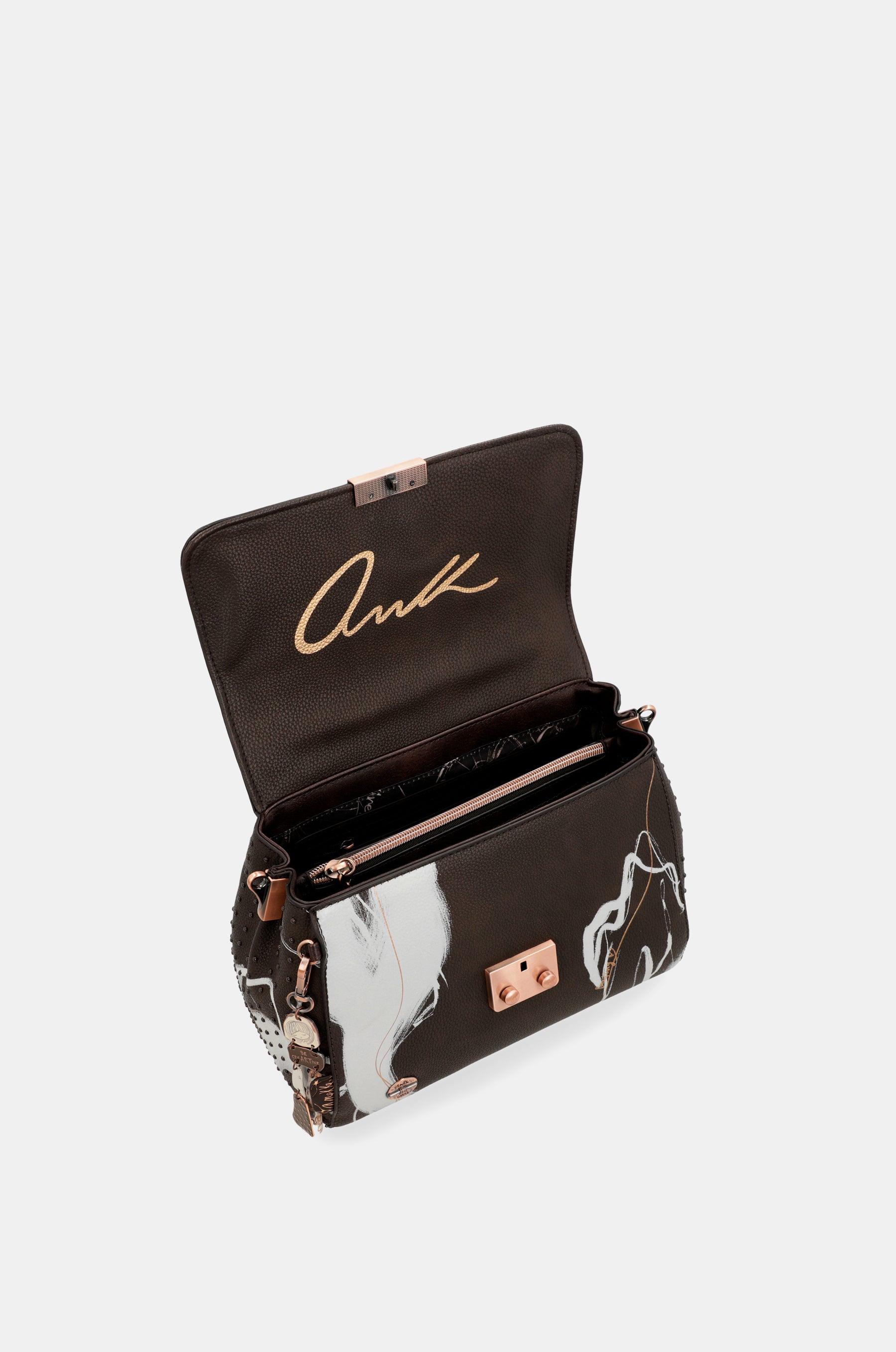 Borsa a patta marrone Nature Shodō