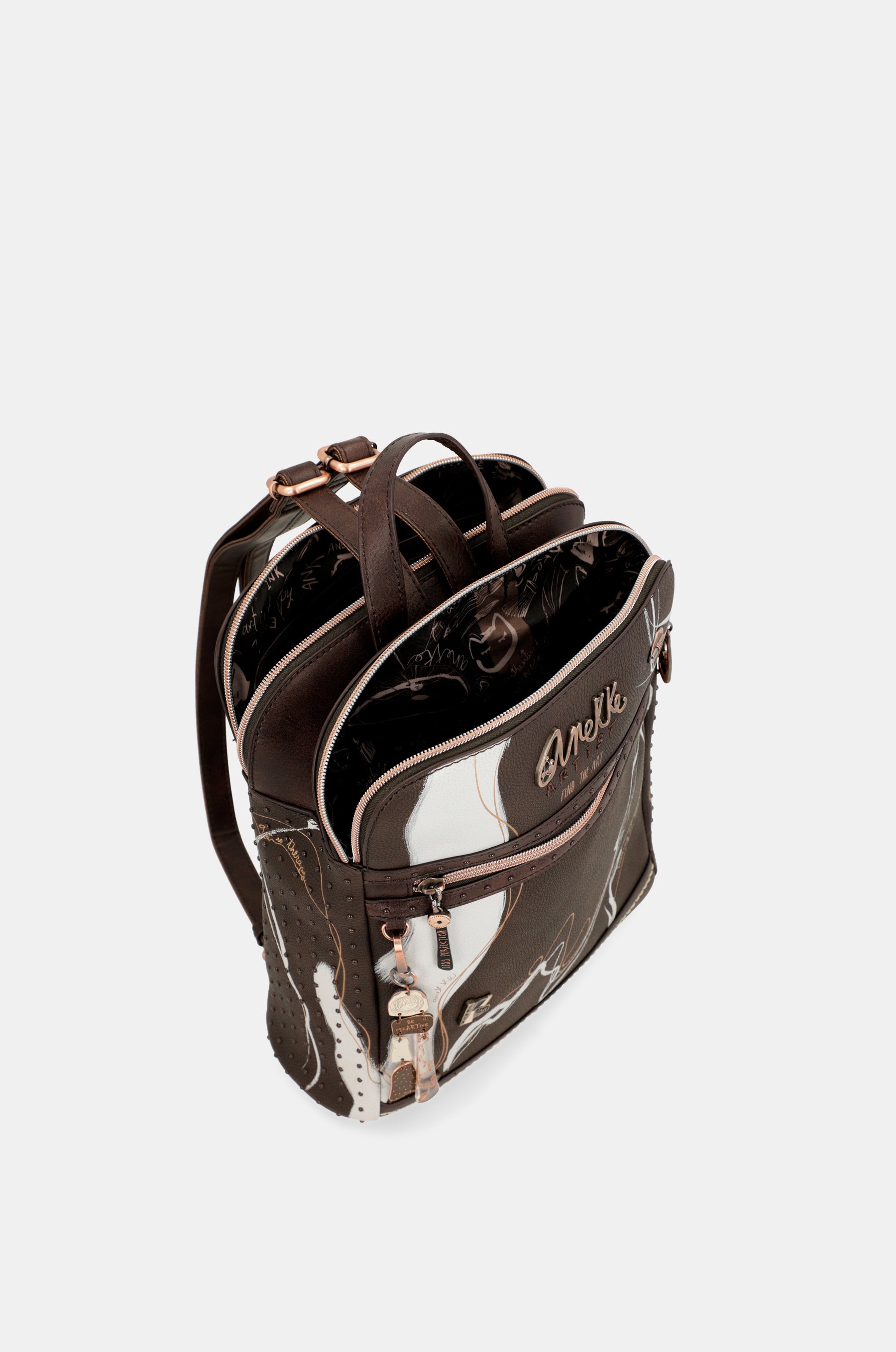 Zaino Nature Shodō 2 scomparti marrone