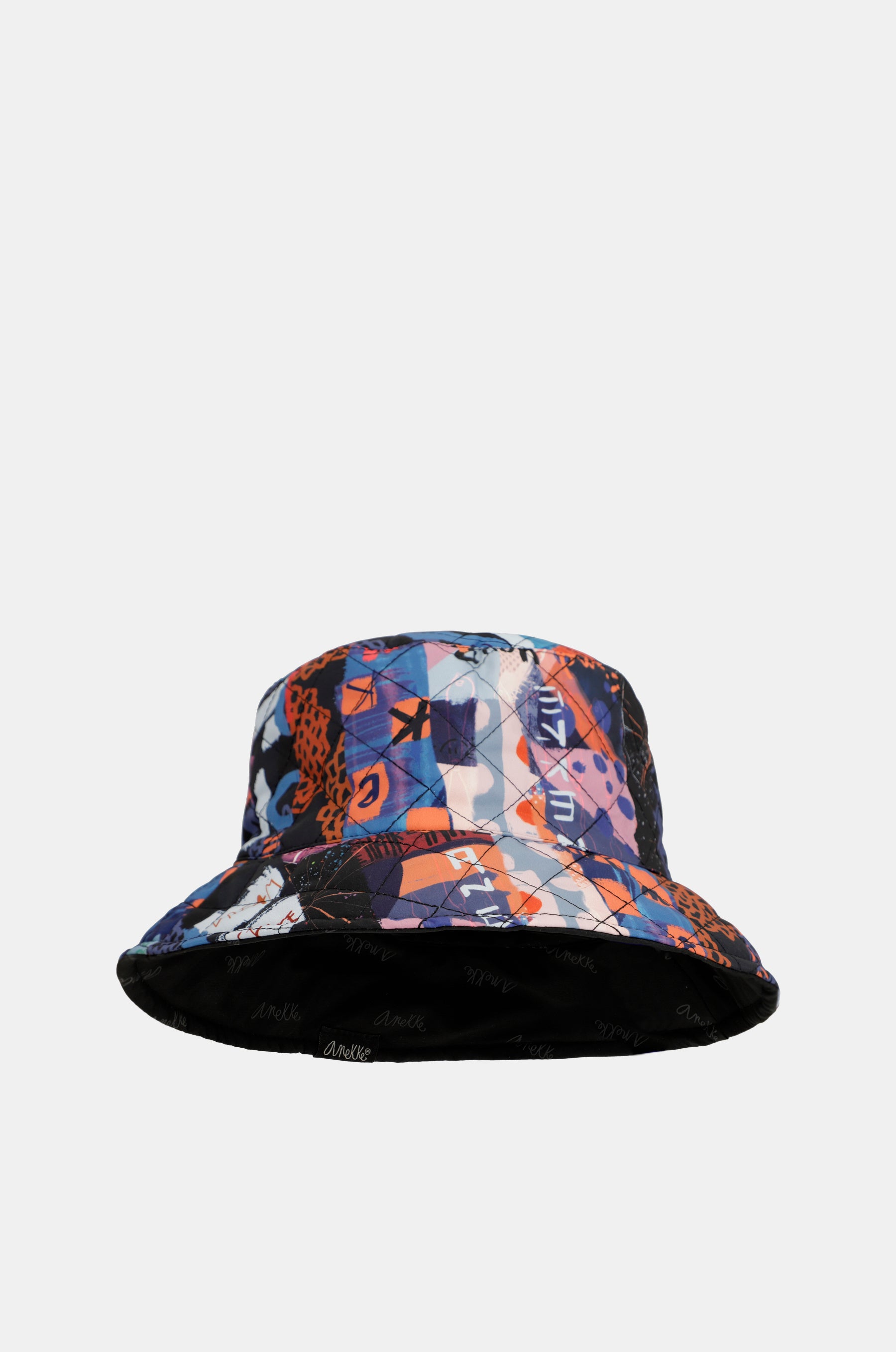 Cappello da pescatore con motivo Kyomu