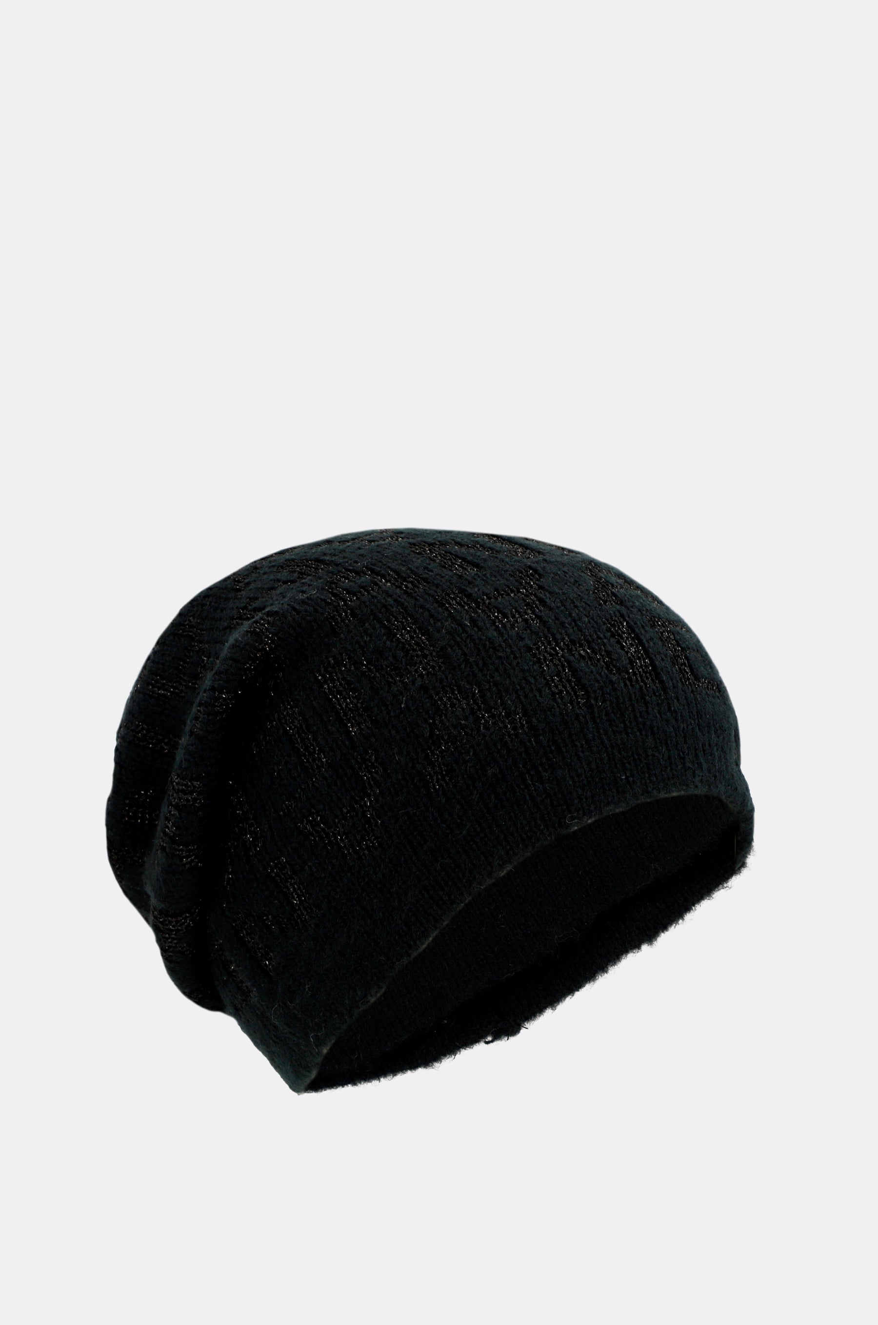 Cappello a maglia nero Contemporary