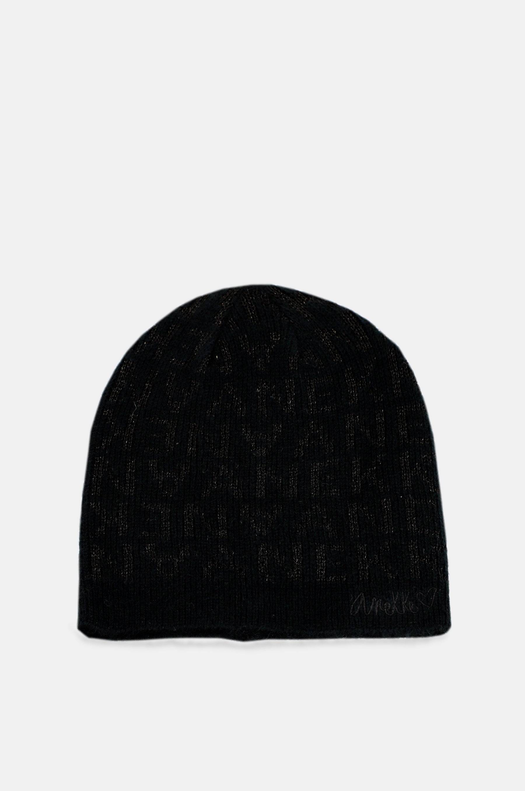 Cappello a maglia nero Contemporary