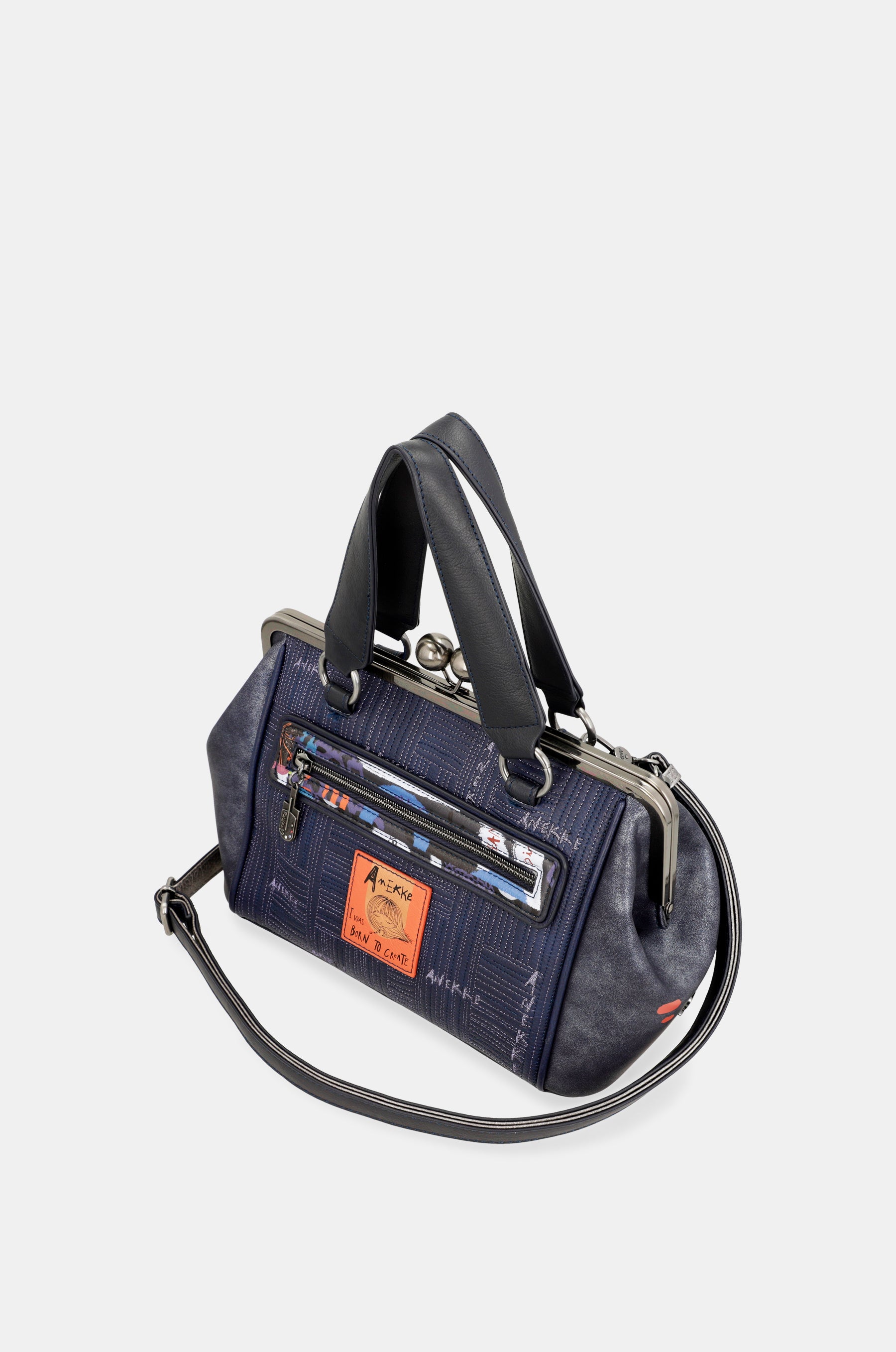 Borsa a mano con bocchino Contemporary