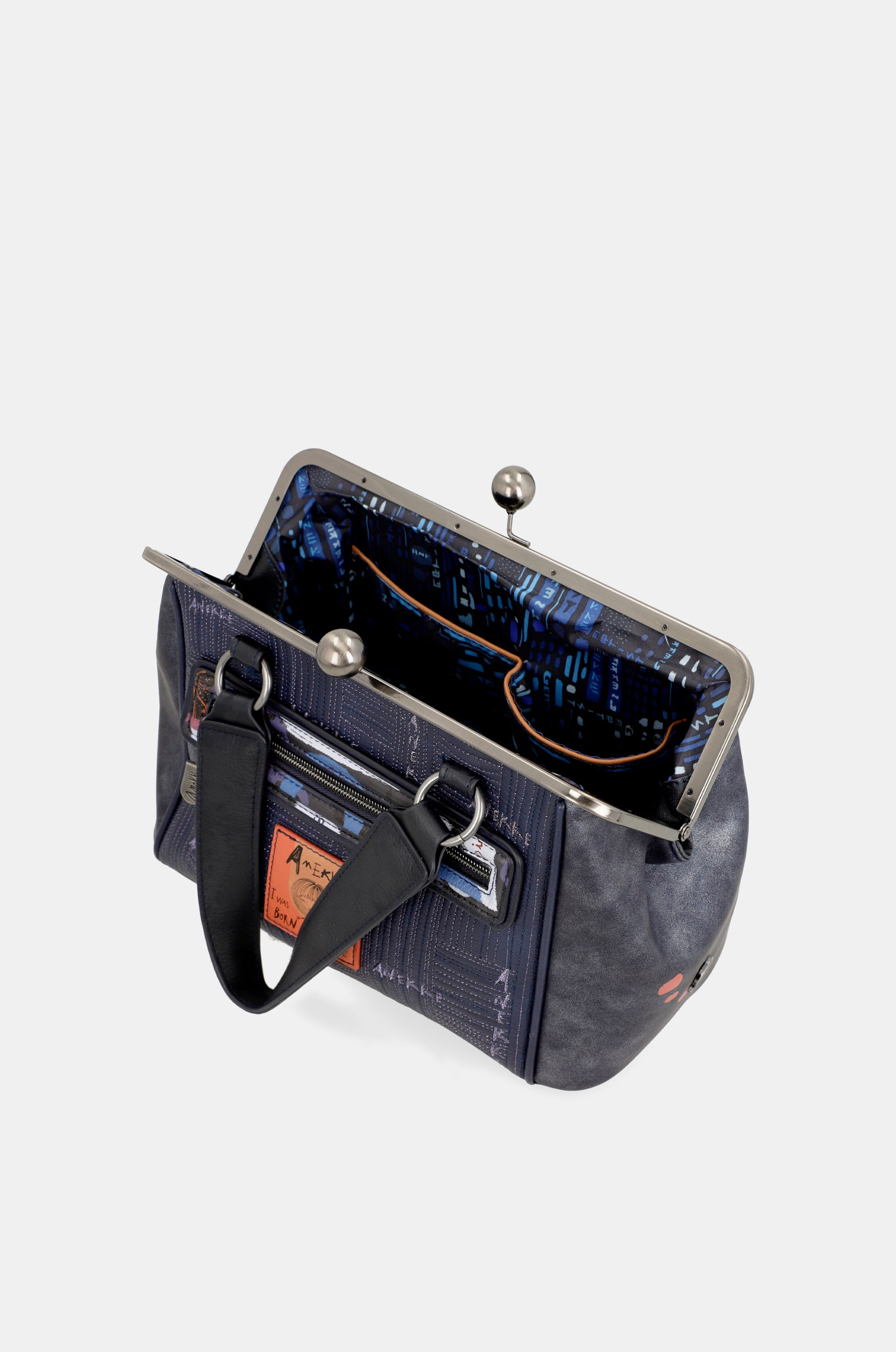 Borsa a mano con bocchino Contemporary