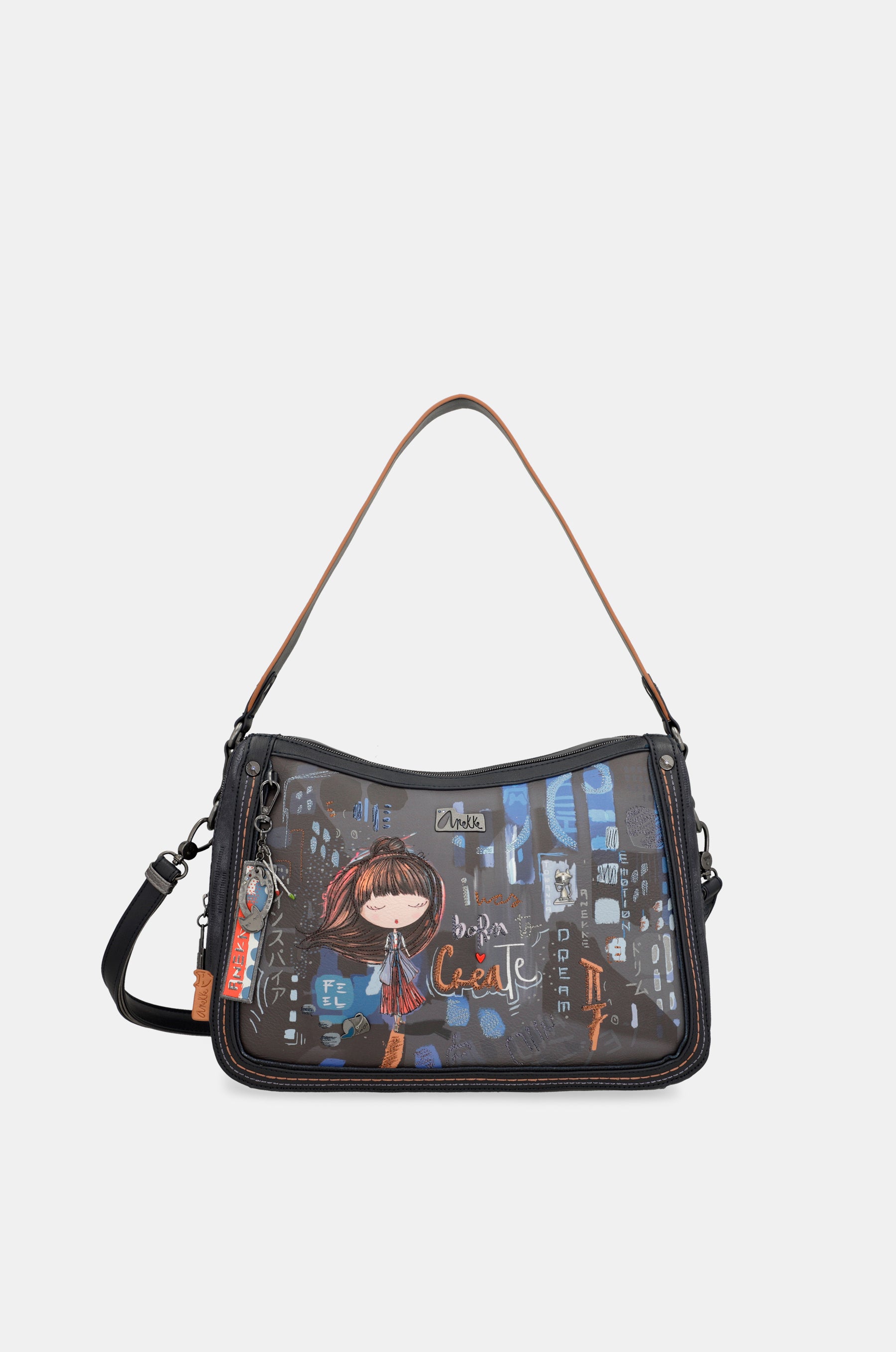 Borsa a tracolla Contemporary con tracolla
