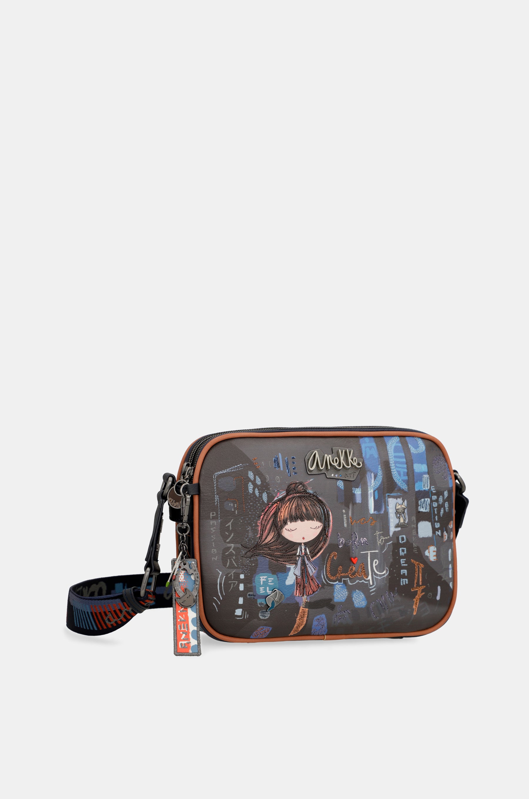 Borsa a tracolla Contemporary a 3 scomparti