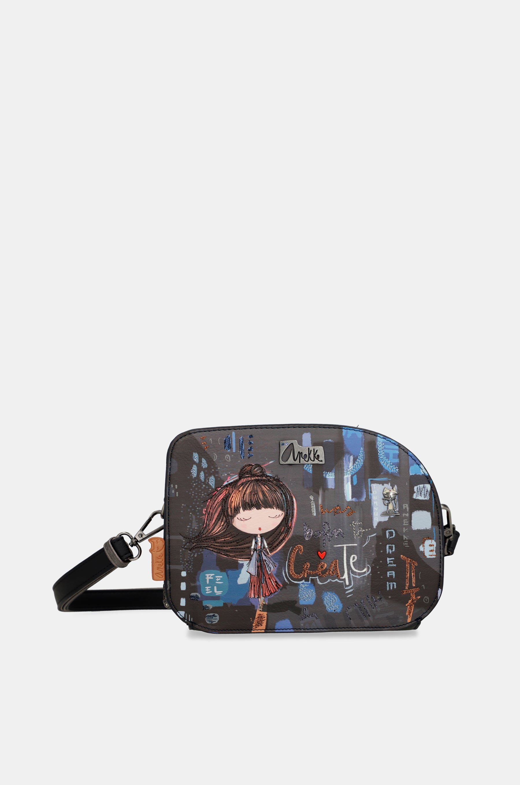 Borsa a tracolla geometrica Contemporary