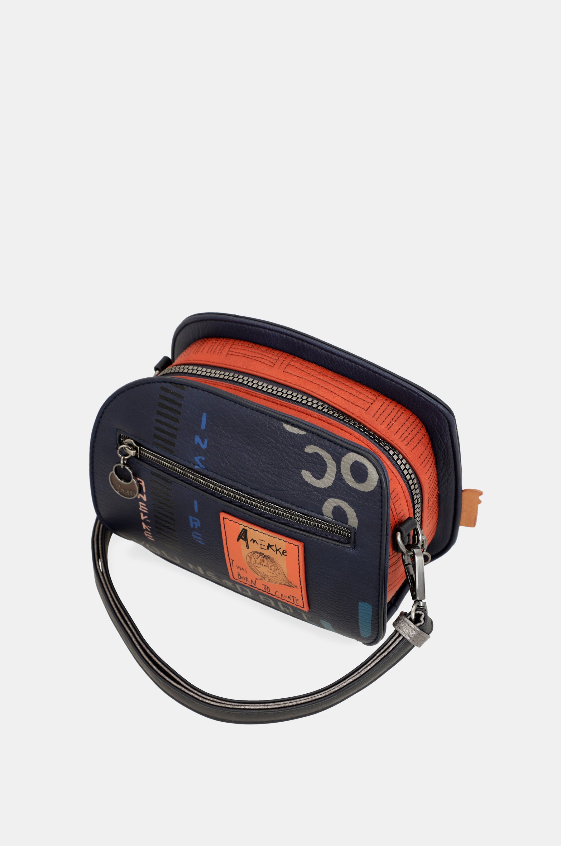 Borsa a tracolla geometrica Contemporary