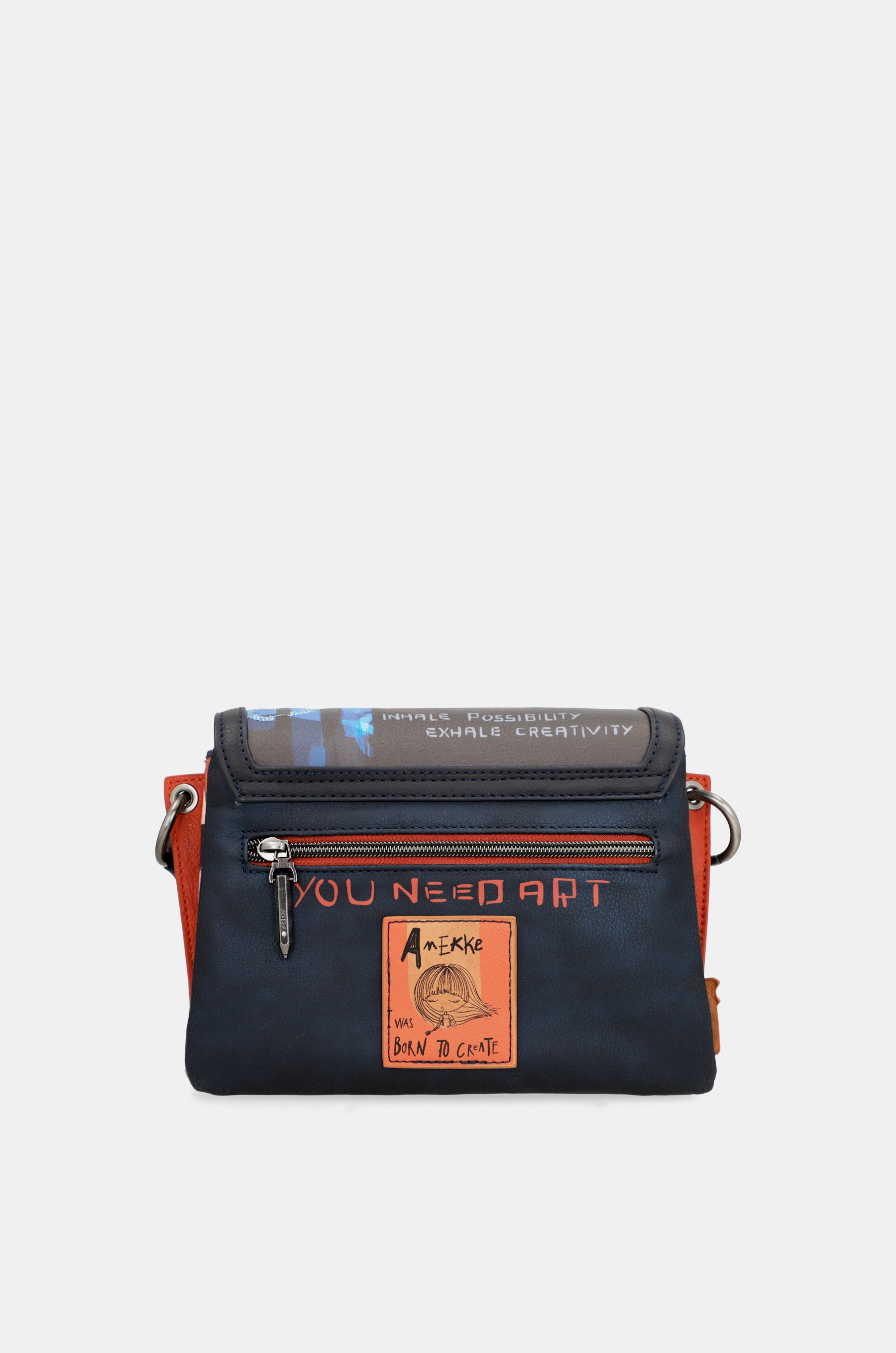 Borsa a tracolla con patta Contemporary