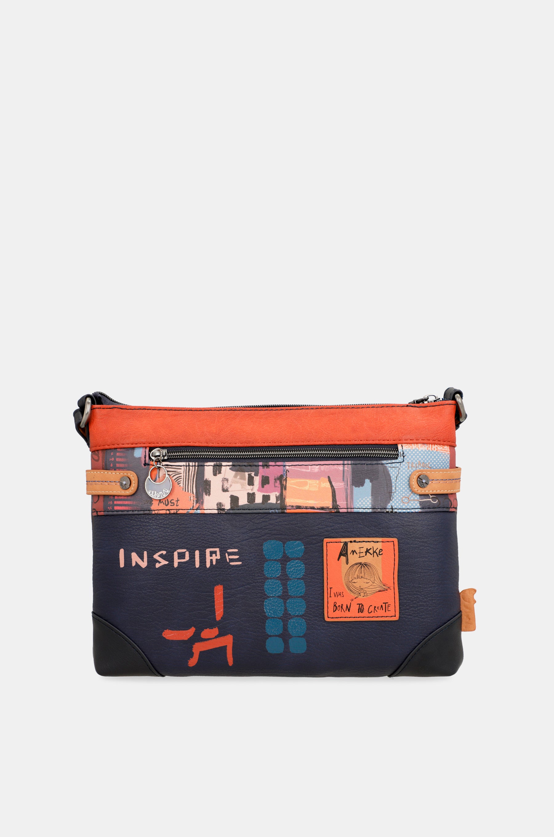 Borsa a tracolla grande stampata Contemporary