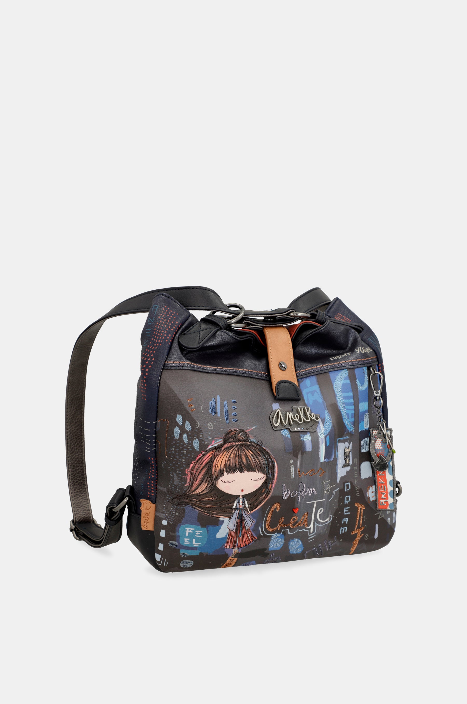 Borsa a tracolla Contemporary trasformabile in zaino Contemporary