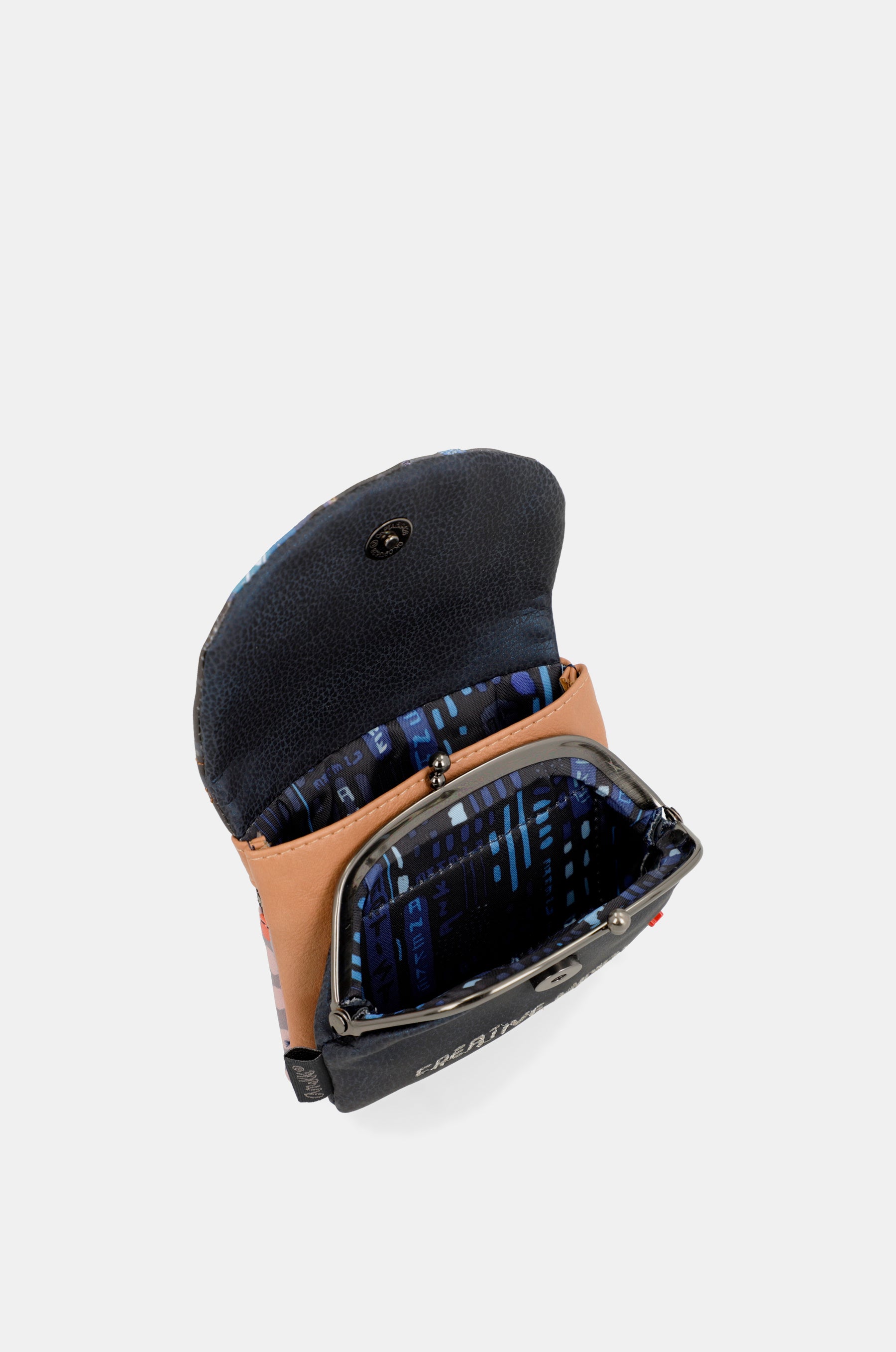 Portamonete Contemporary con patta