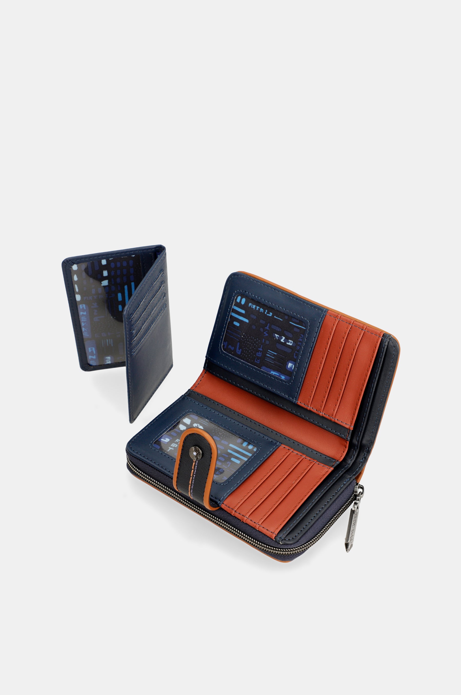 Portafoglio RFID in rilievo medio Contemporary