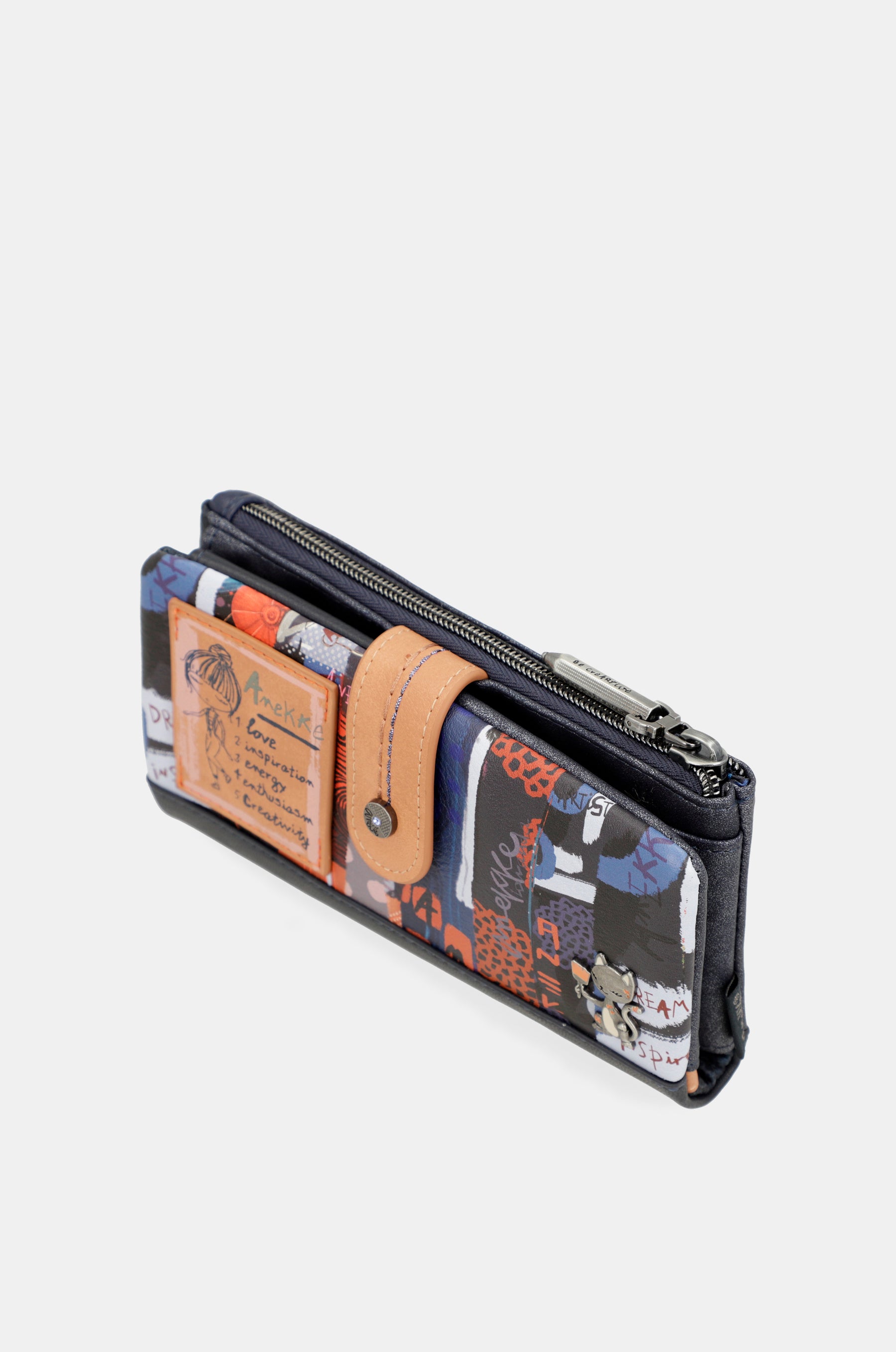 Portafoglio RFID flessibile grande Nagare