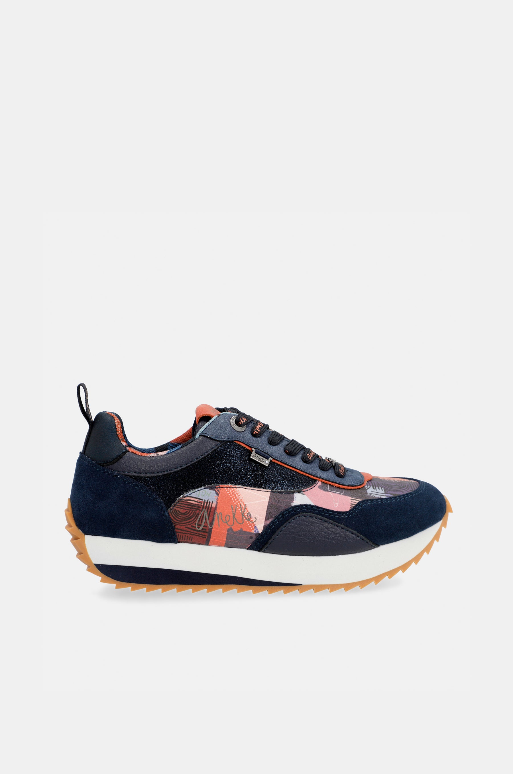 Sneakers sportive con motivo Palette blu navy