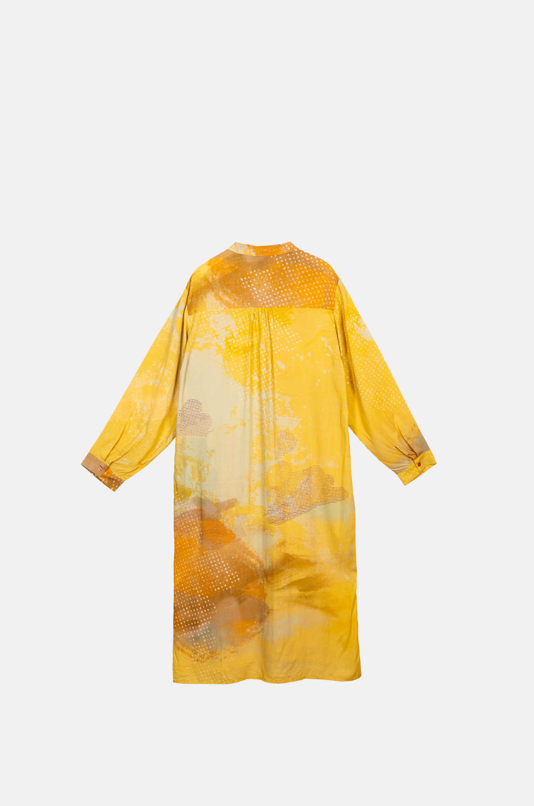 Abito camicia giallo
