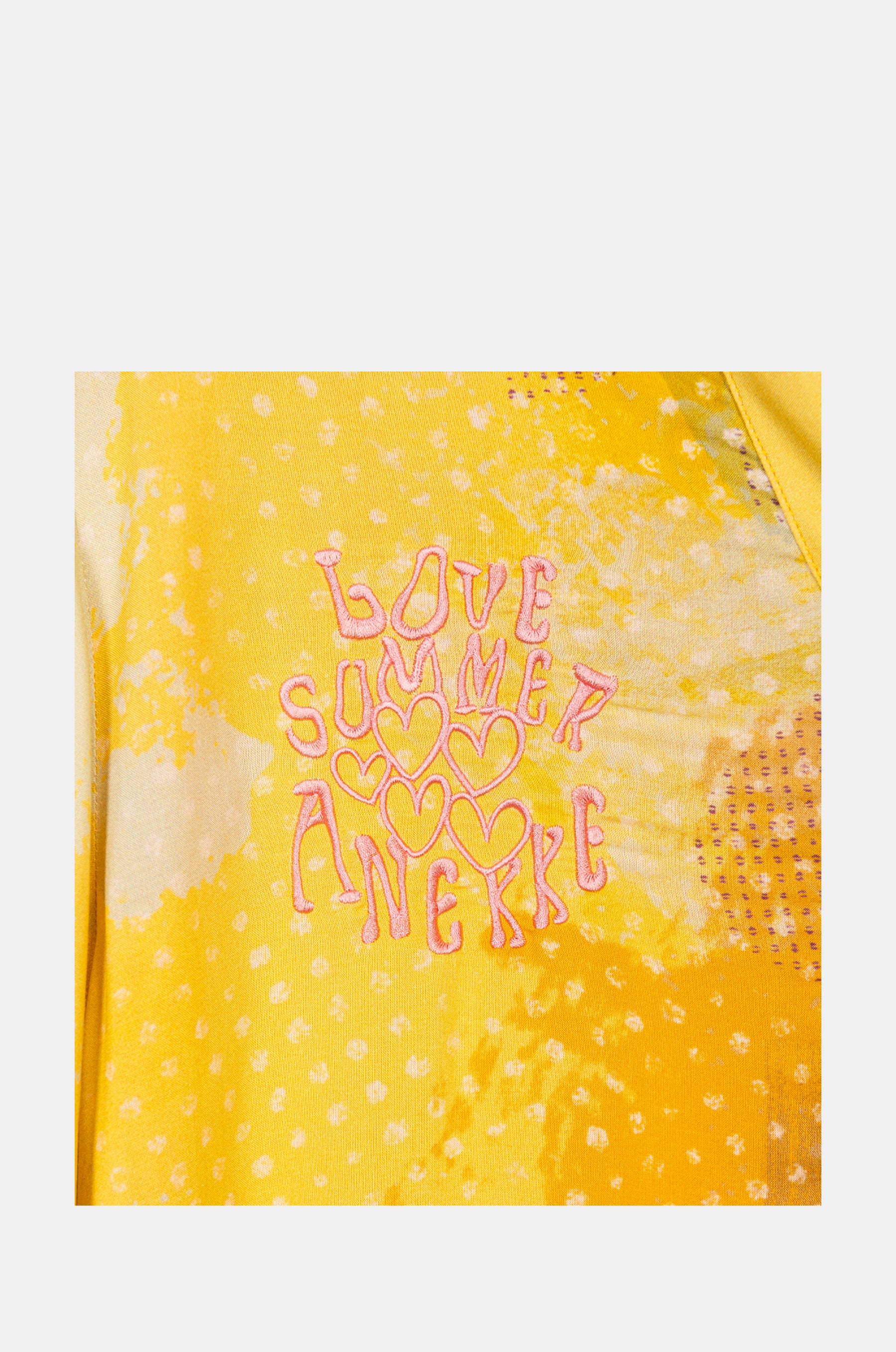 Abito camicia giallo