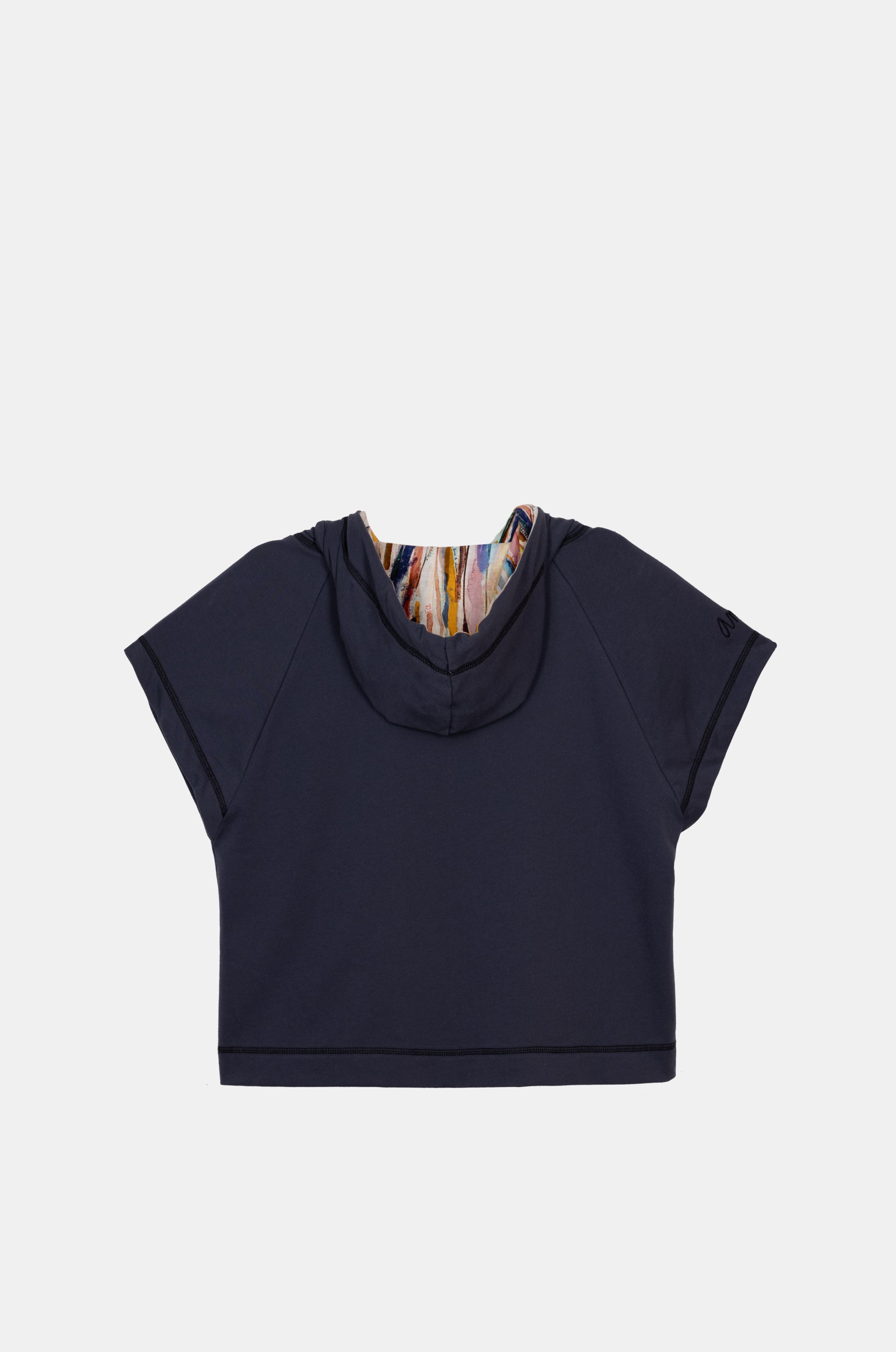Felpa senza maniche blu navy Studio