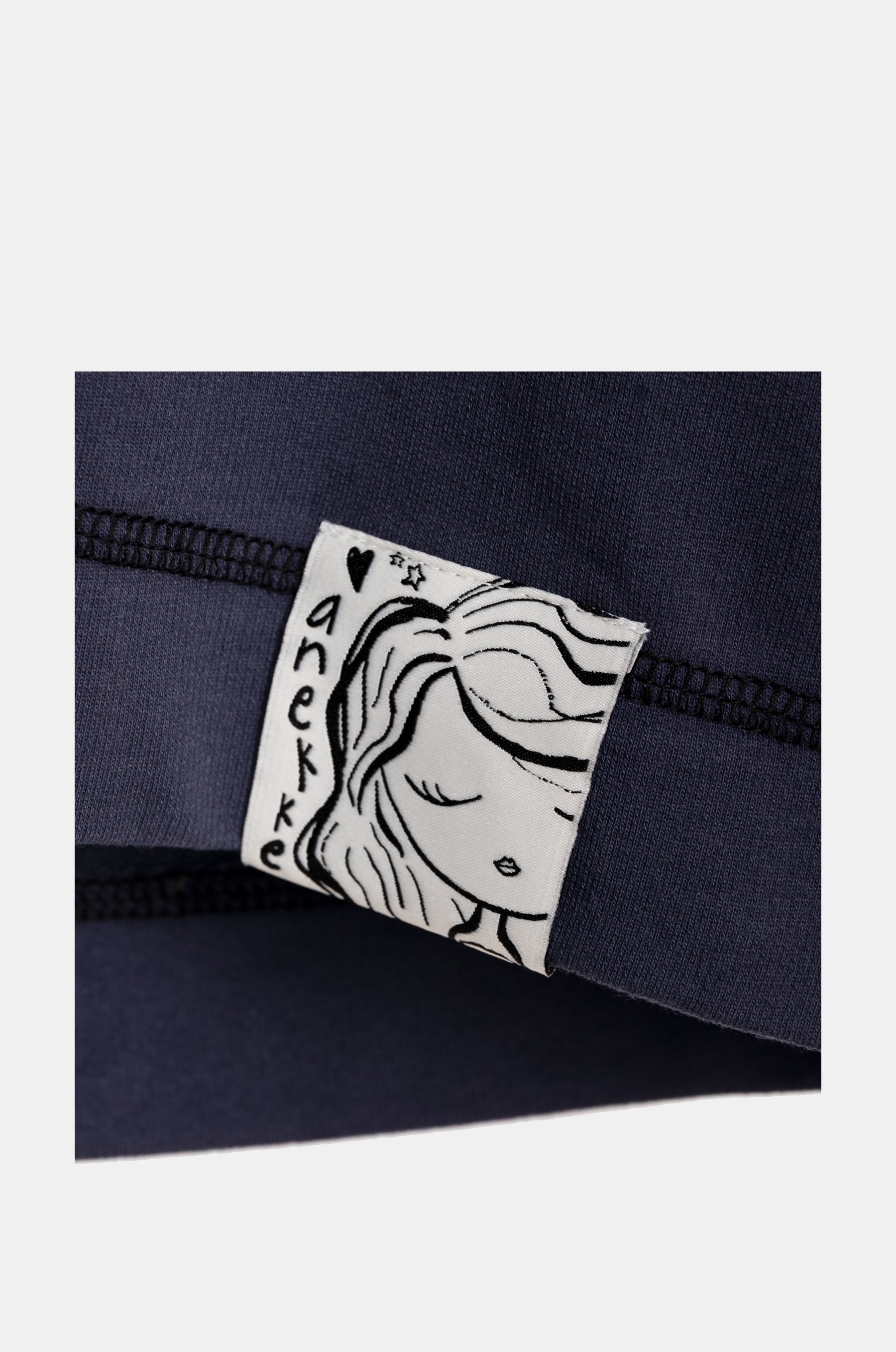 Felpa senza maniche blu navy Studio