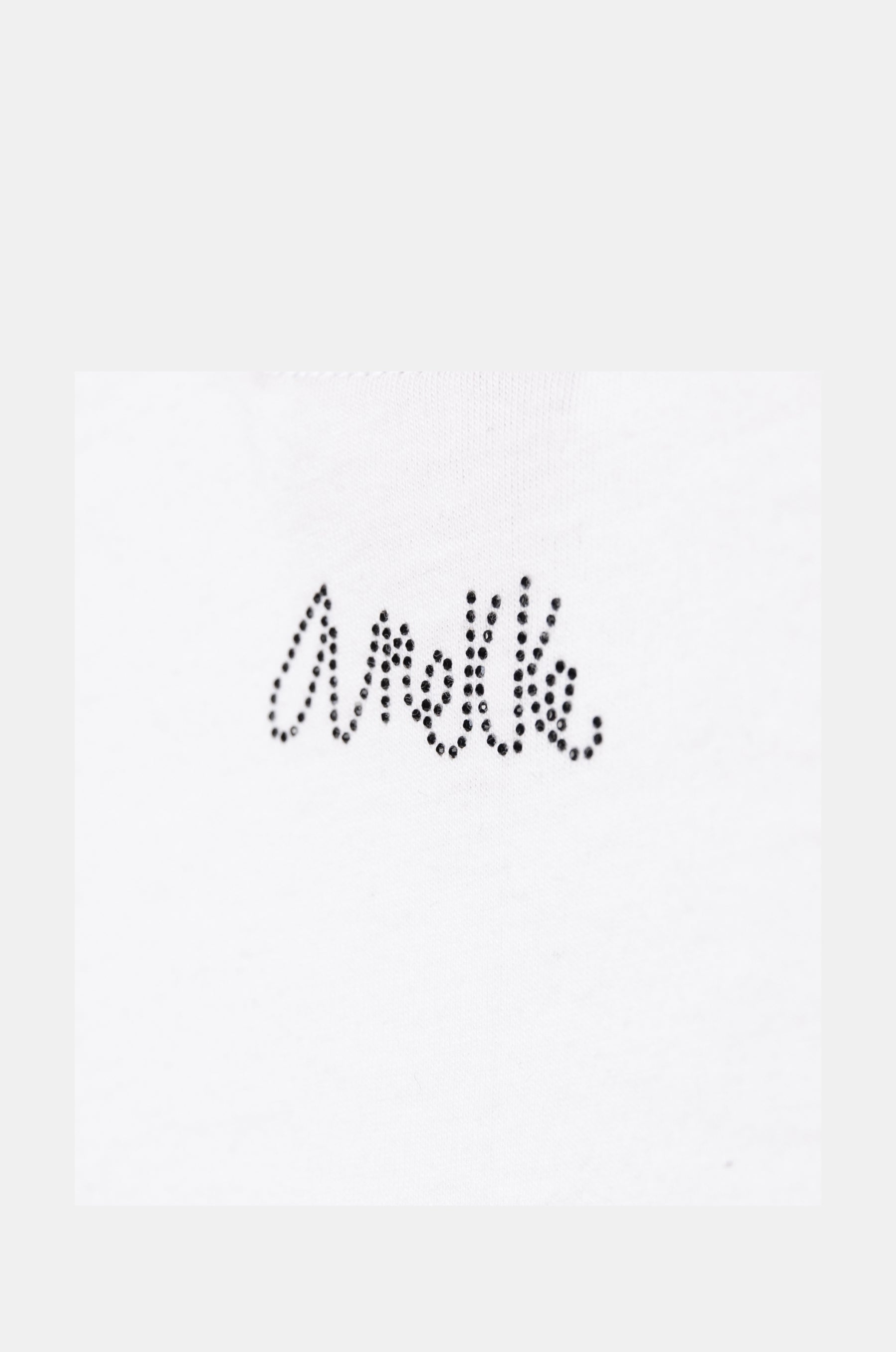 Top corto bianco Anekke