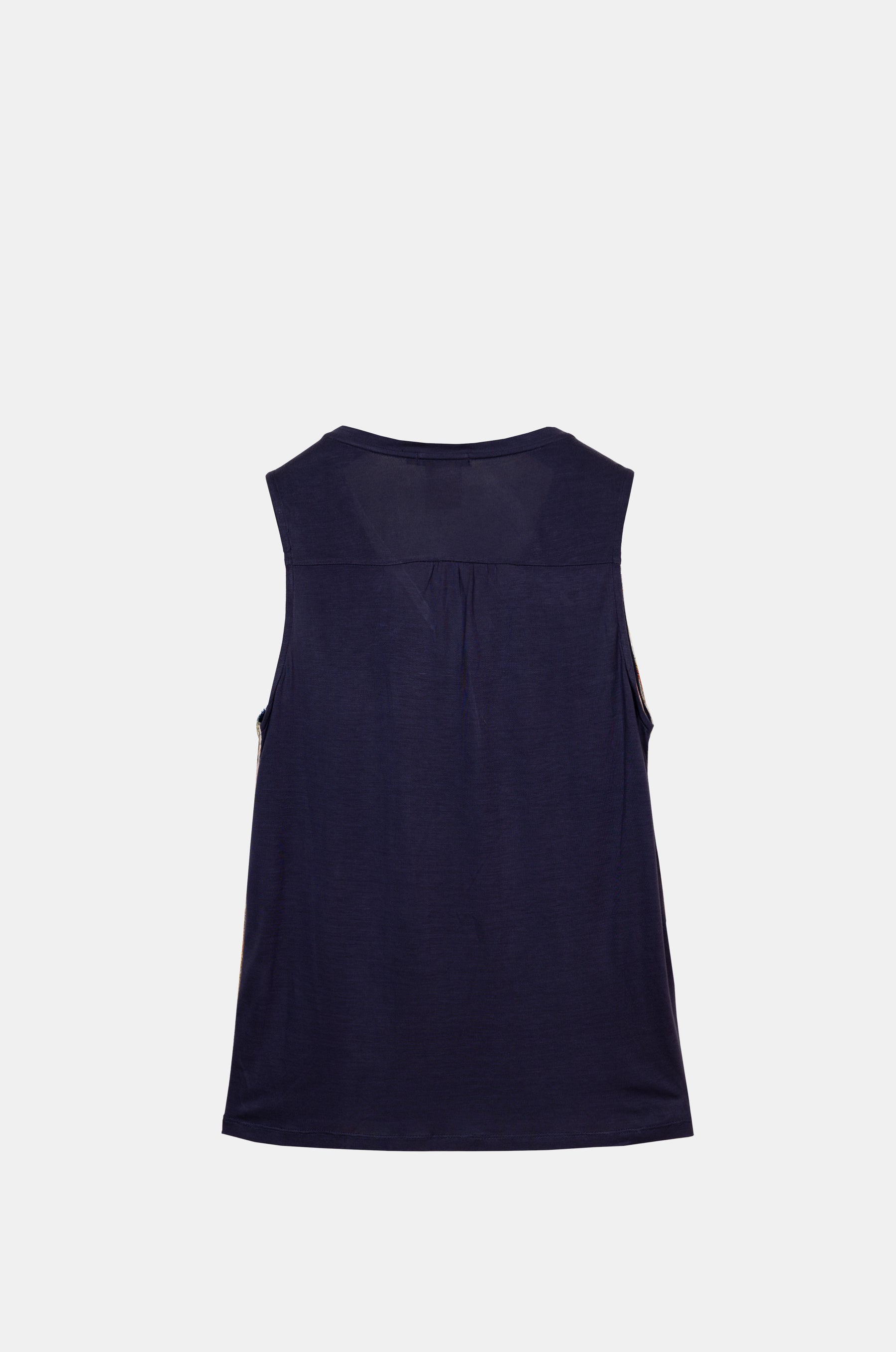 Top con paillettes da studio