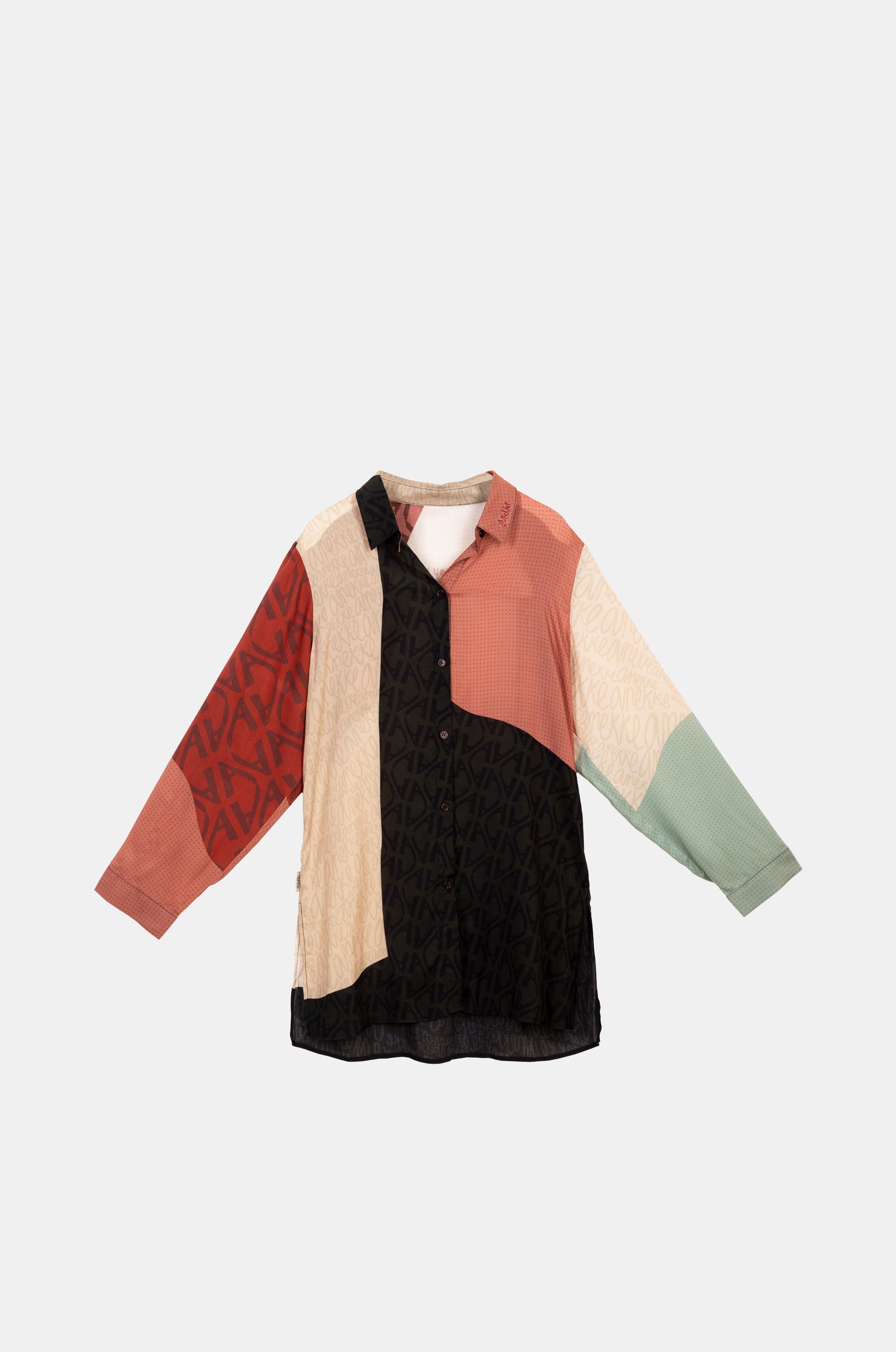 Camicia stampata a colori