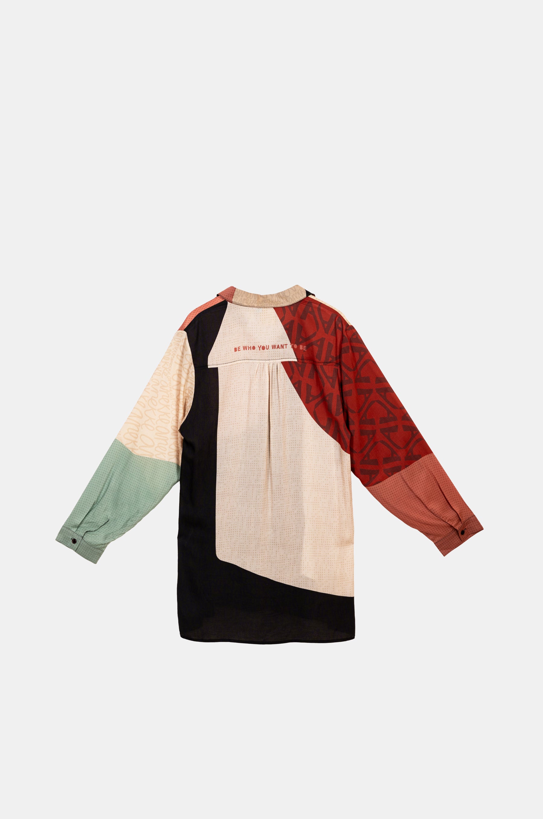 Camicia stampata a colori