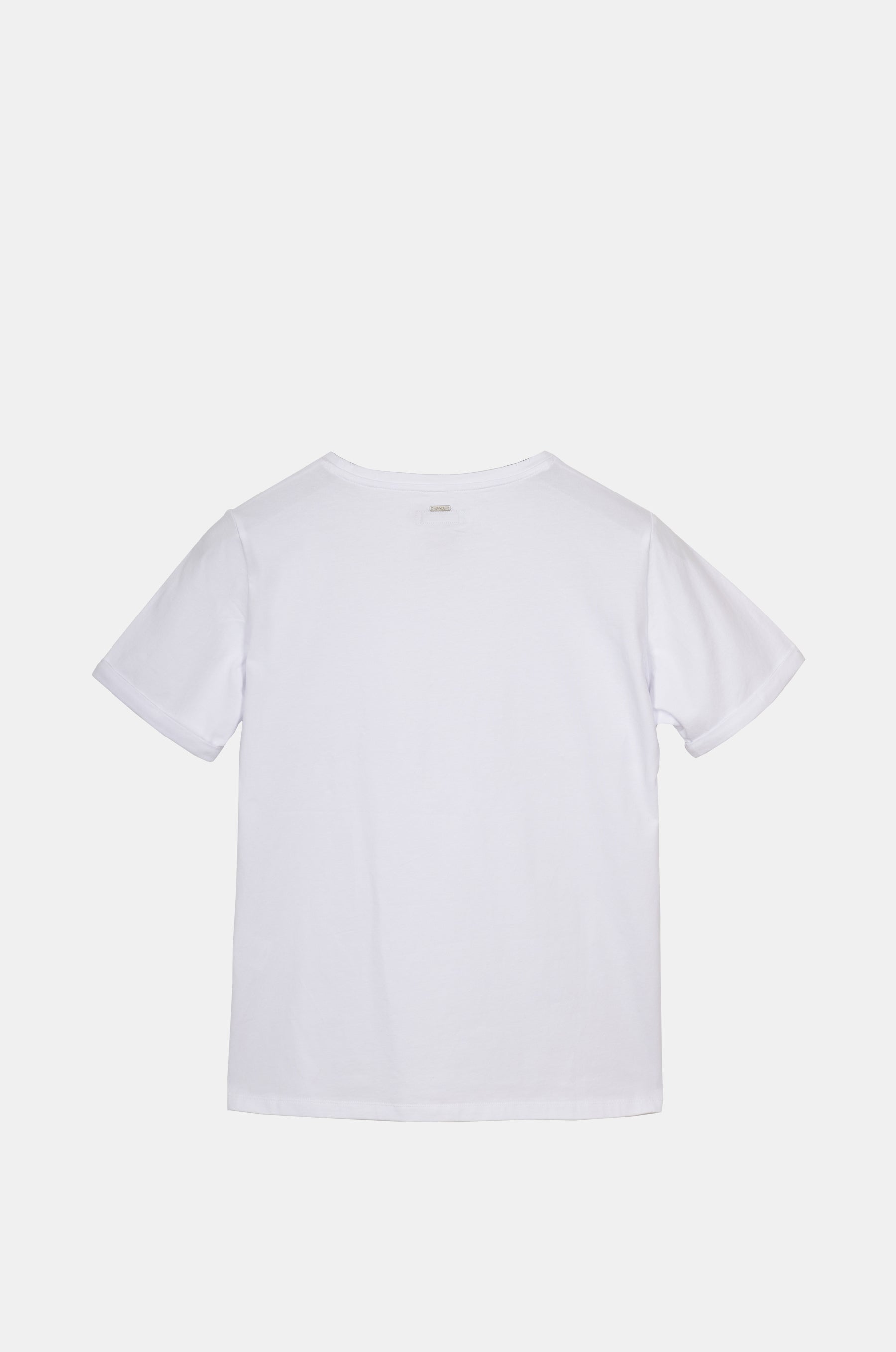 T-shirt bianca glitterata