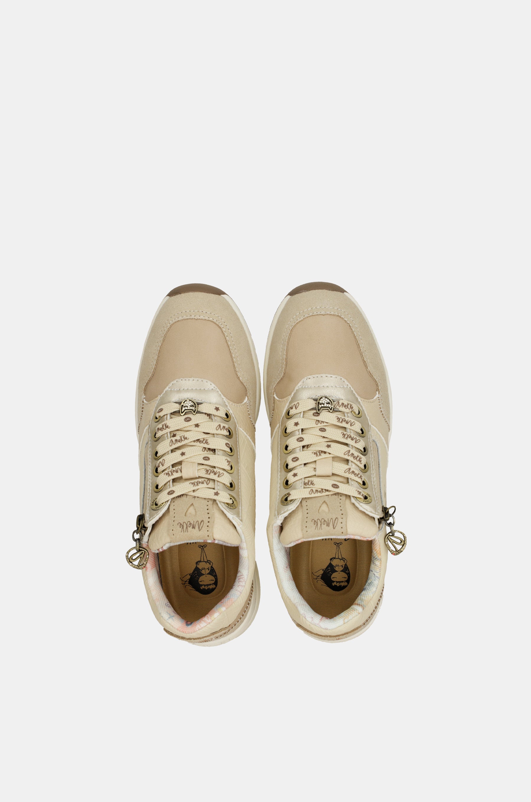 Sneakers con zeppa Peace & Love