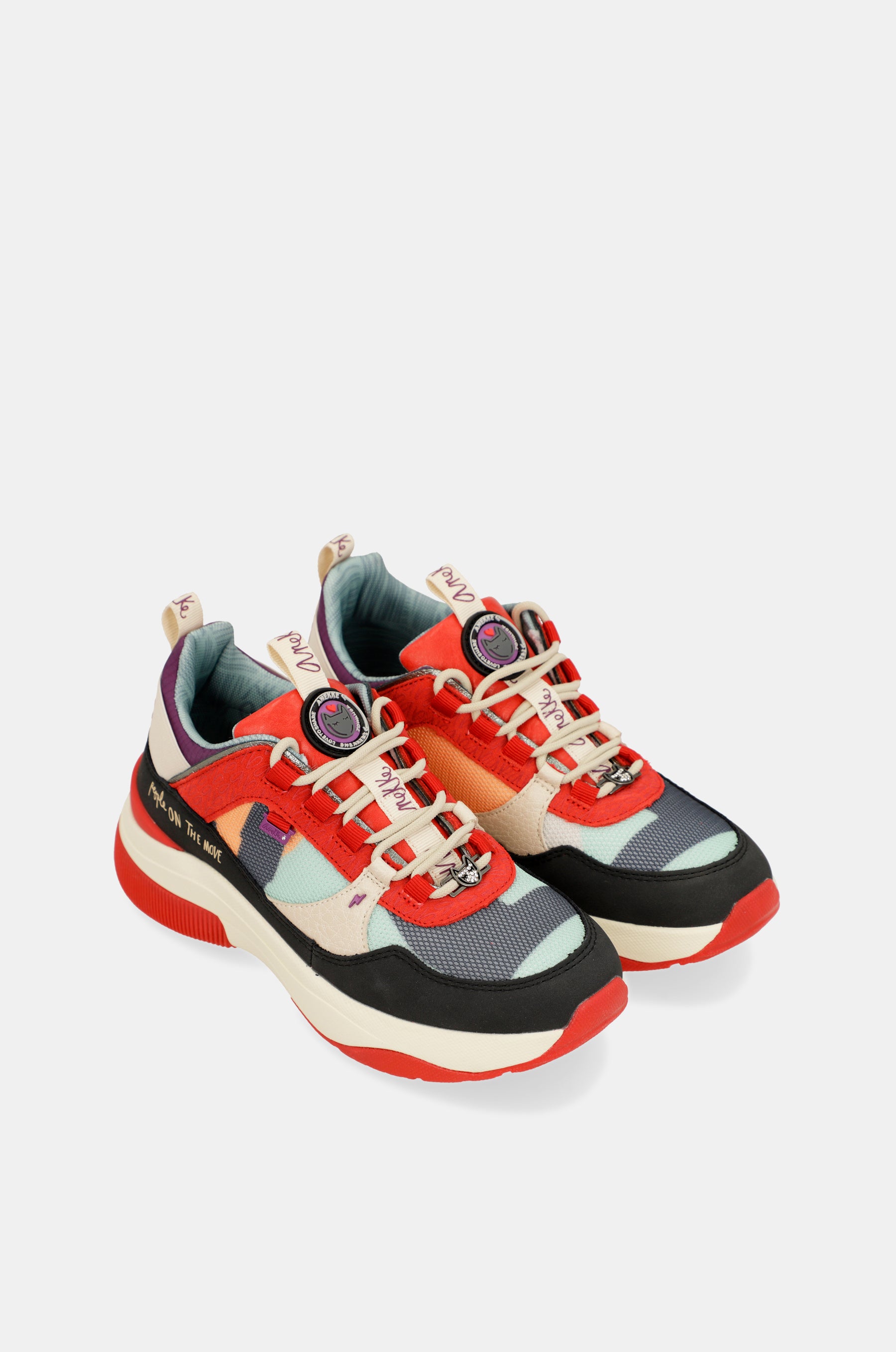Sneakers rosse Fashion