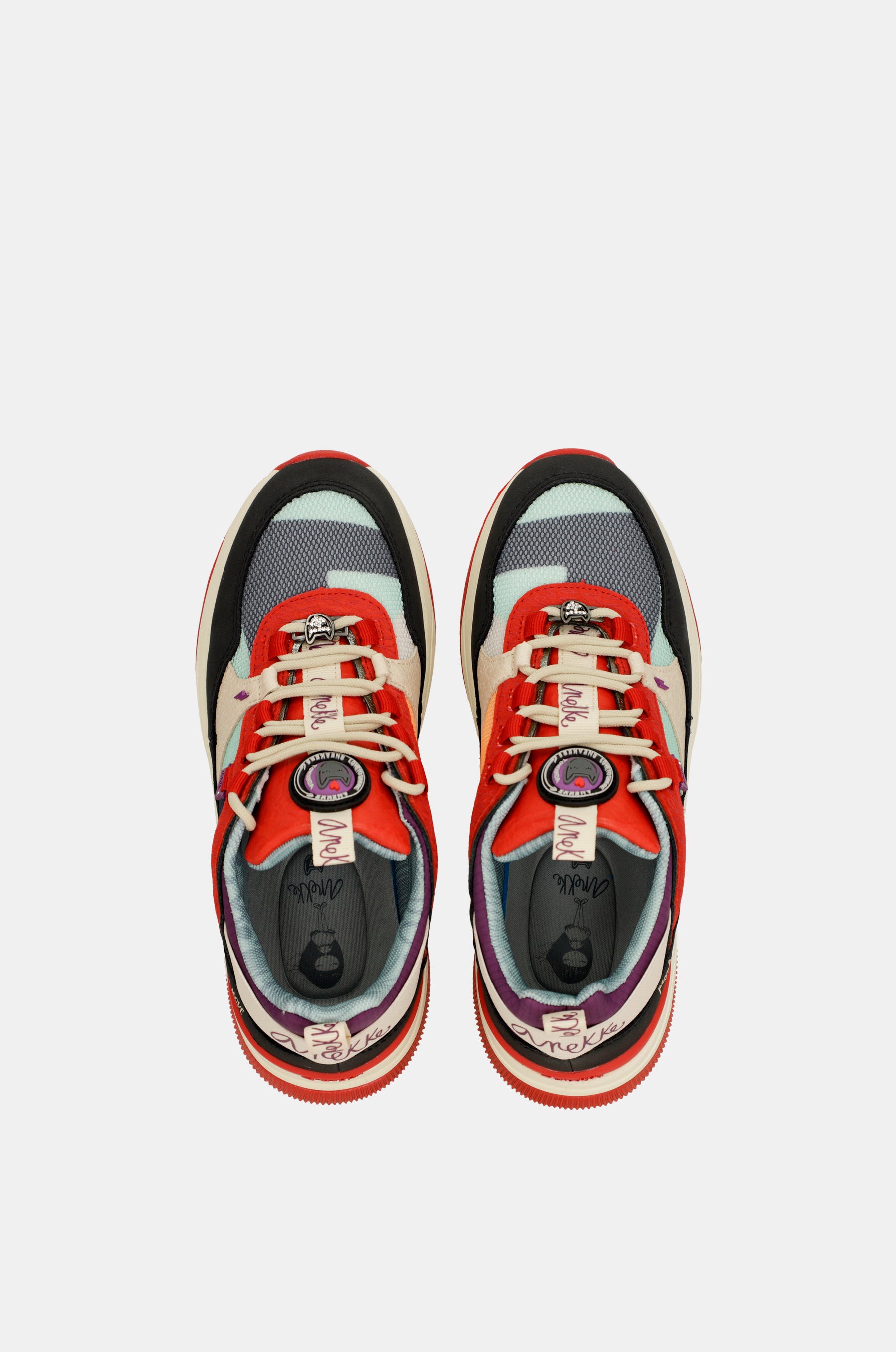 Sneakers rosse Fashion
