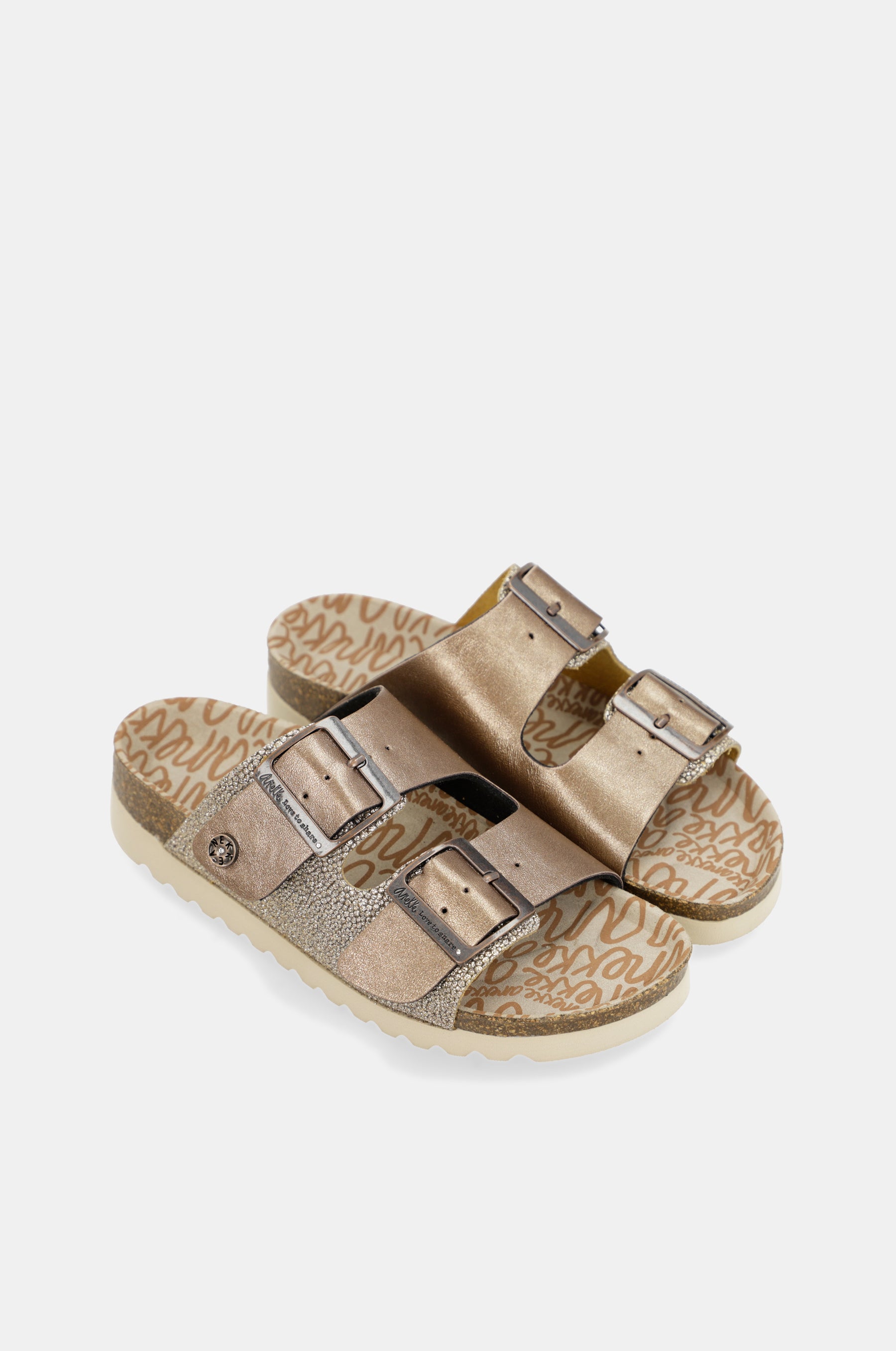Sandali bio bronzo da donna