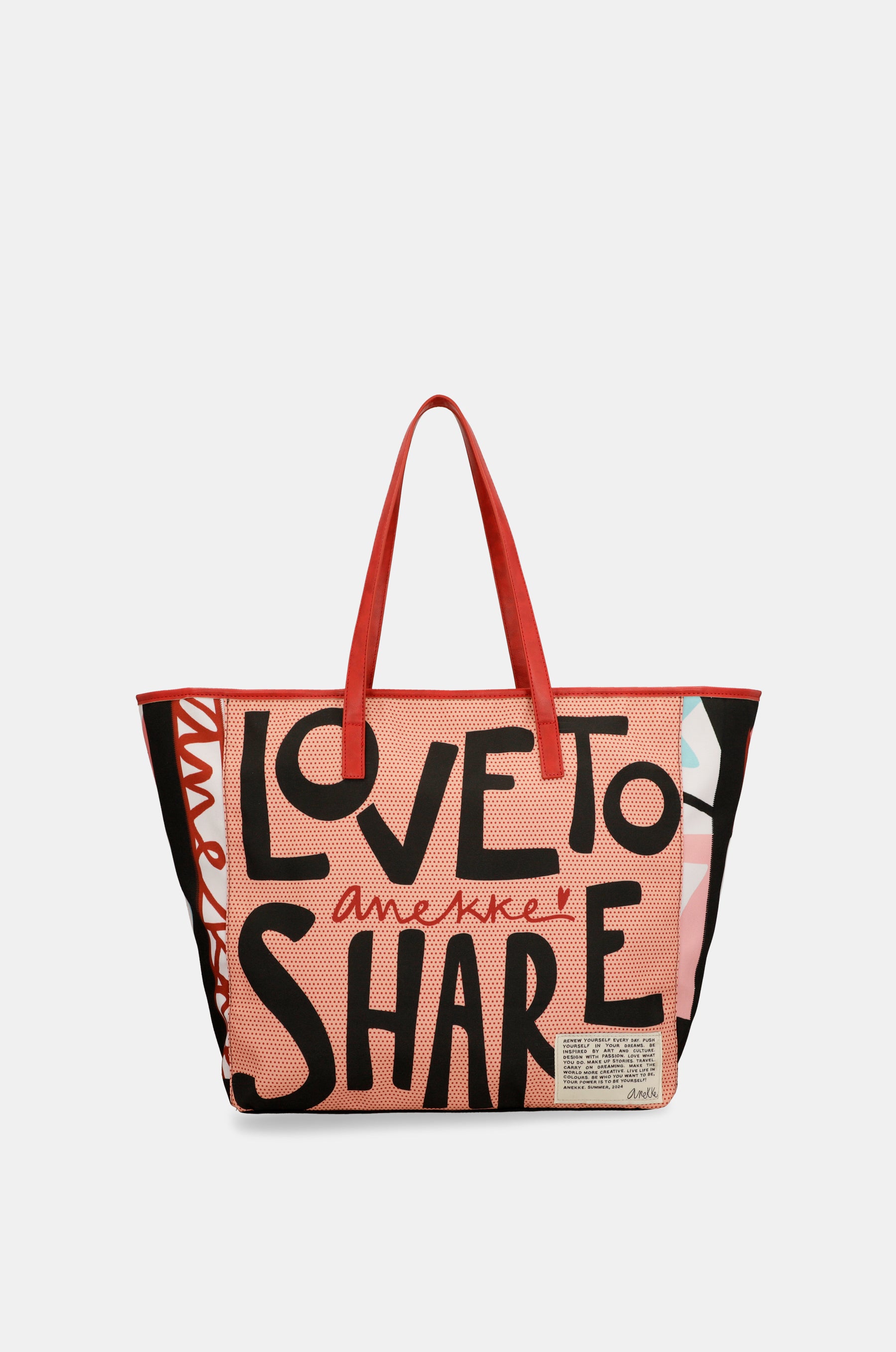 Adoro condividere la borsa da spiaggia