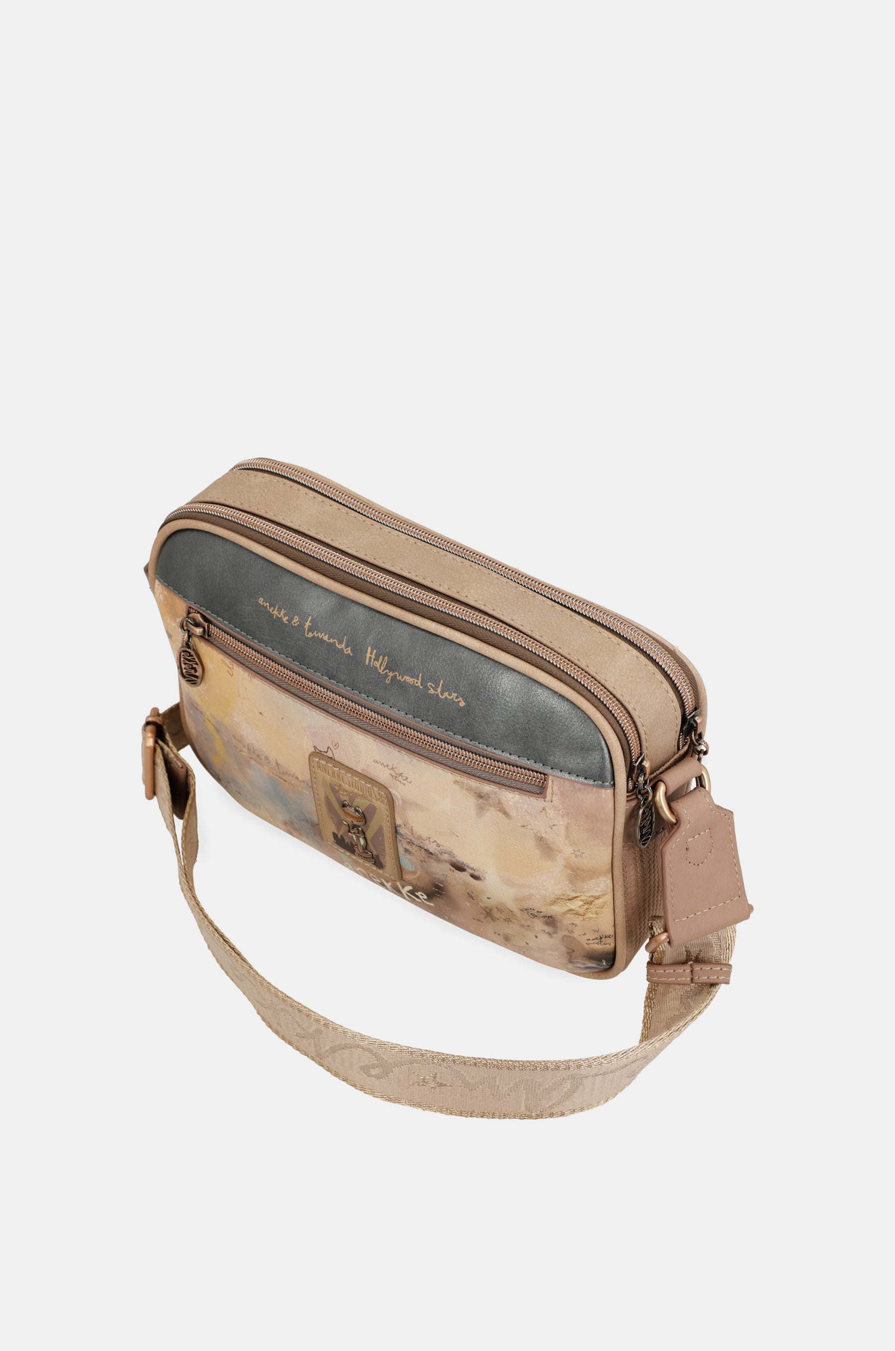 Borsa a tracolla Hollywood a doppio scomparto