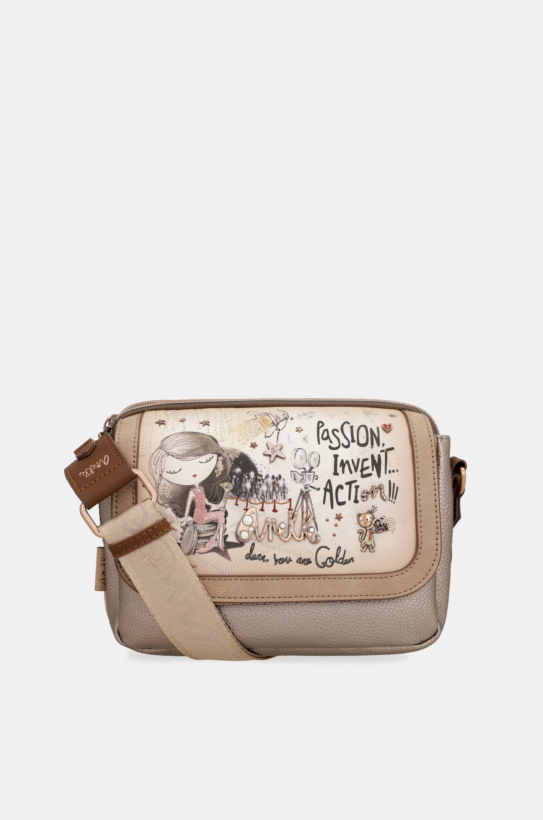 Borsa a tracolla Hollywood con patta