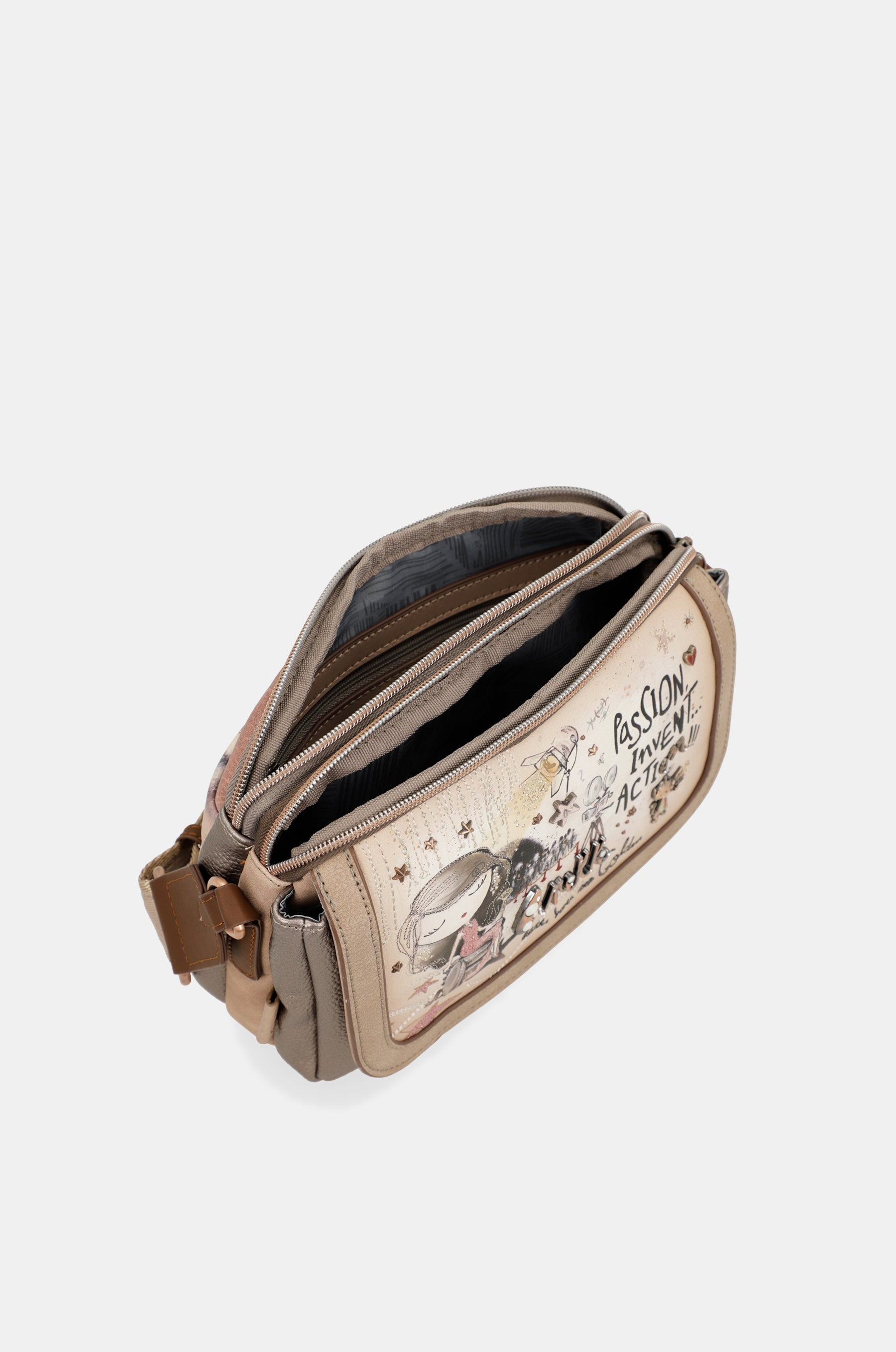 Borsa a tracolla Hollywood con patta
