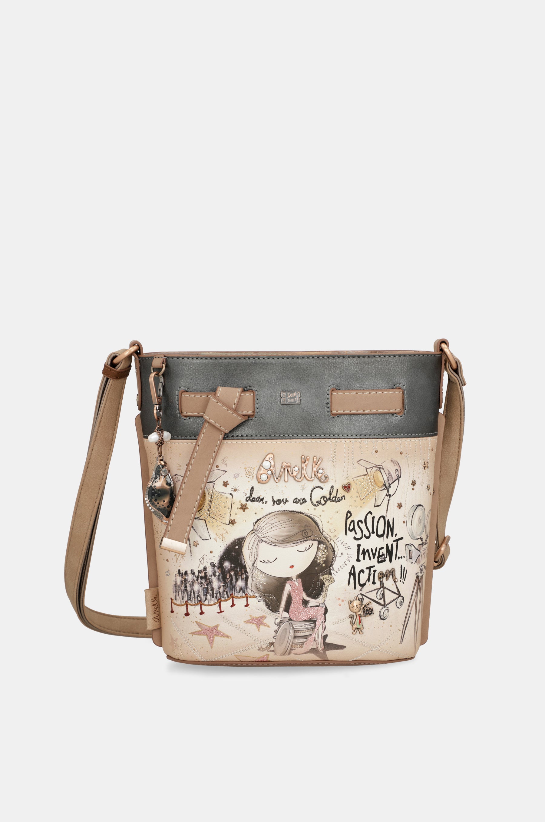 Borsa a tracolla con fiocco Hollywood
