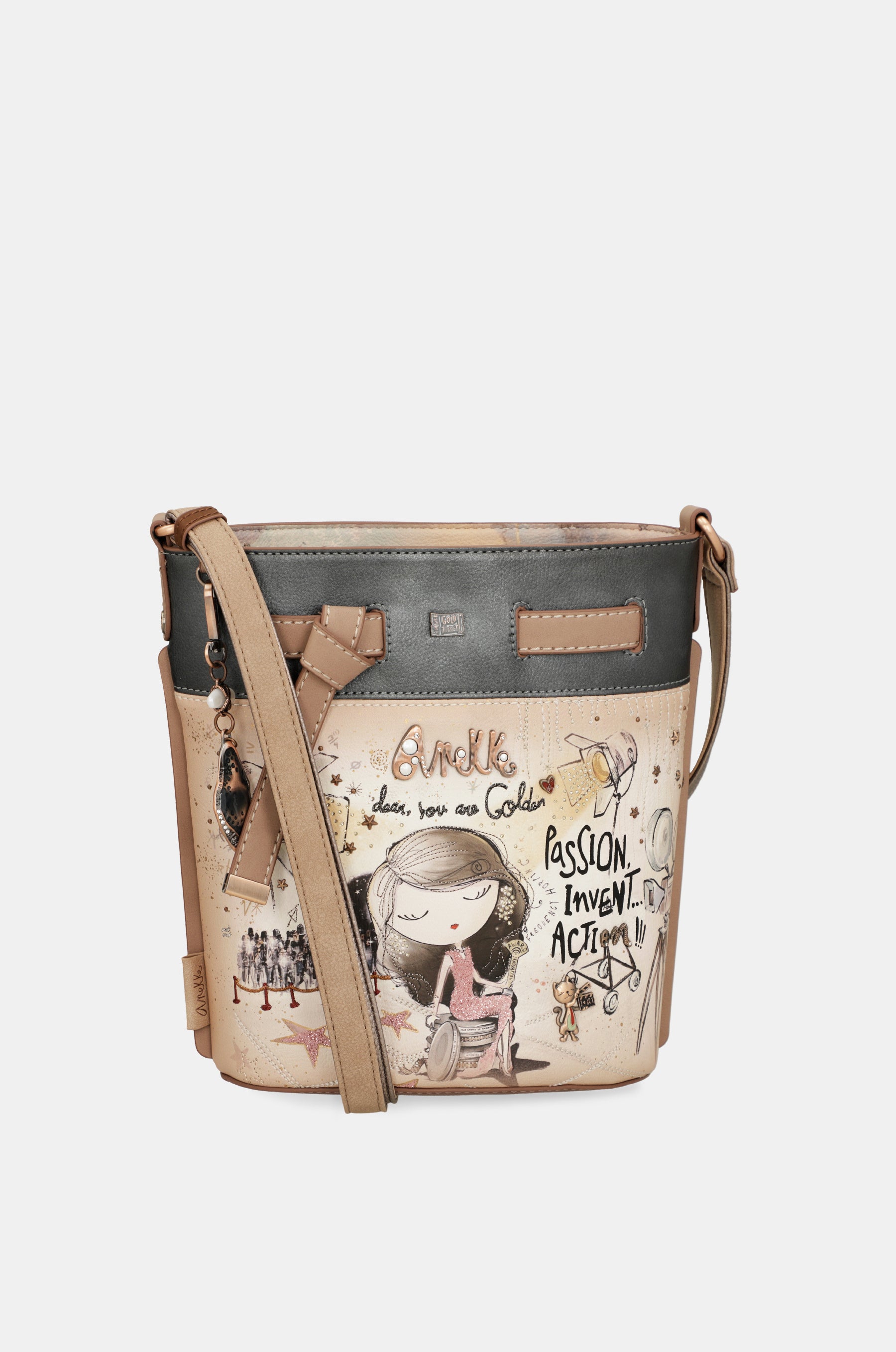 Borsa a tracolla con fiocco Hollywood