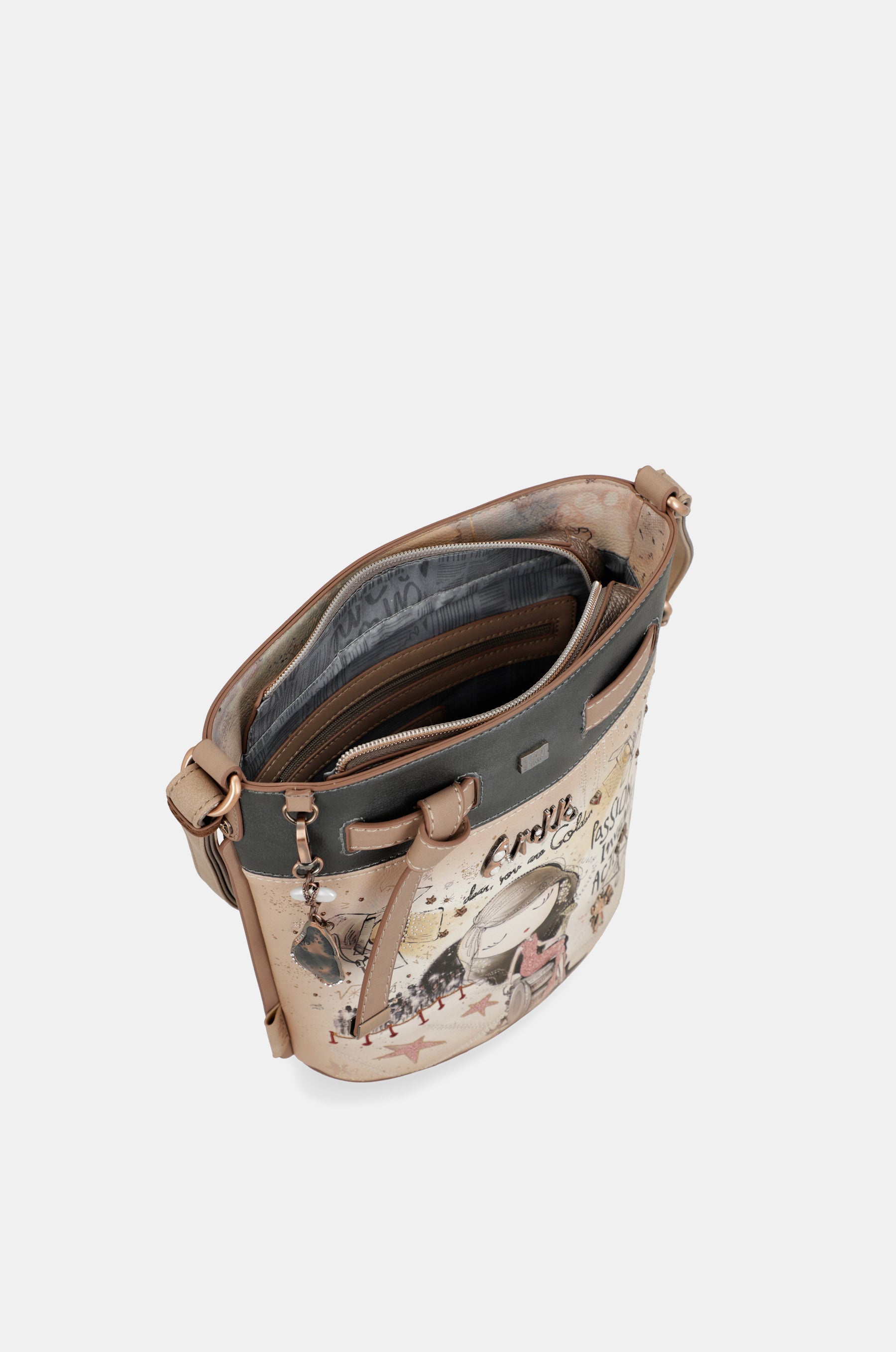 Borsa a tracolla con fiocco Hollywood