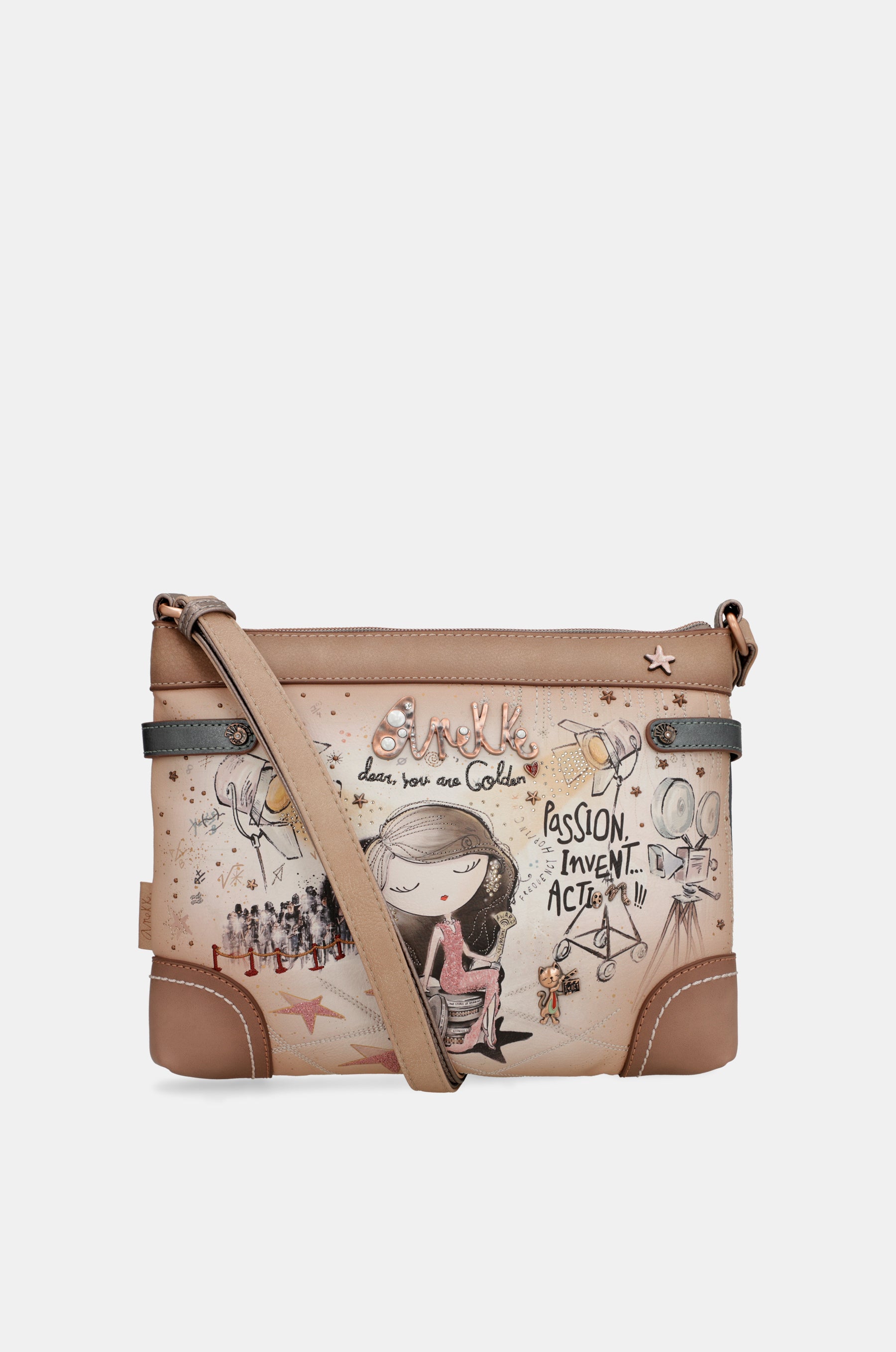 Borsa a tracolla rettangolare Hollywood