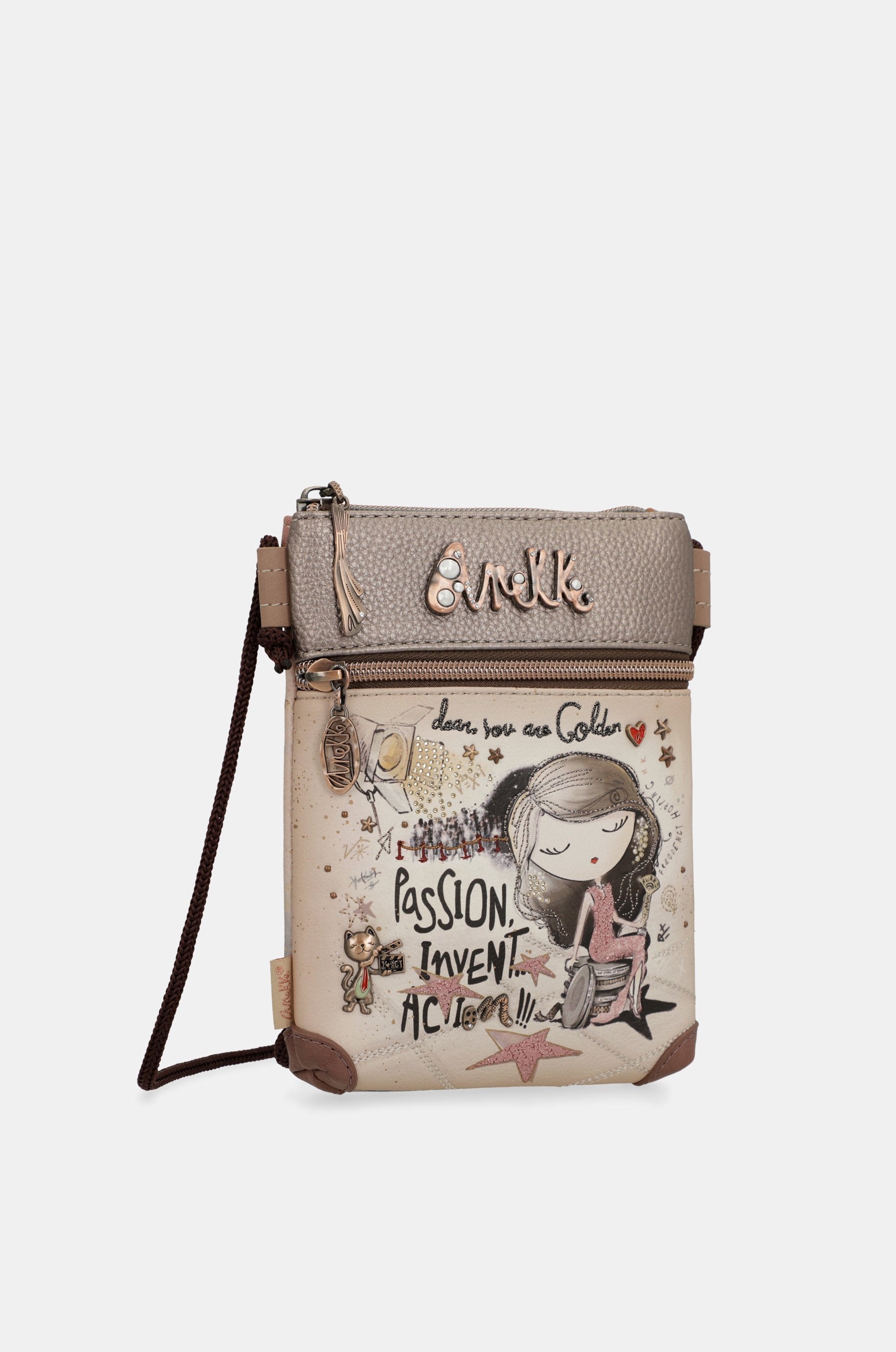 Mini borsa a tracolla Hollywood