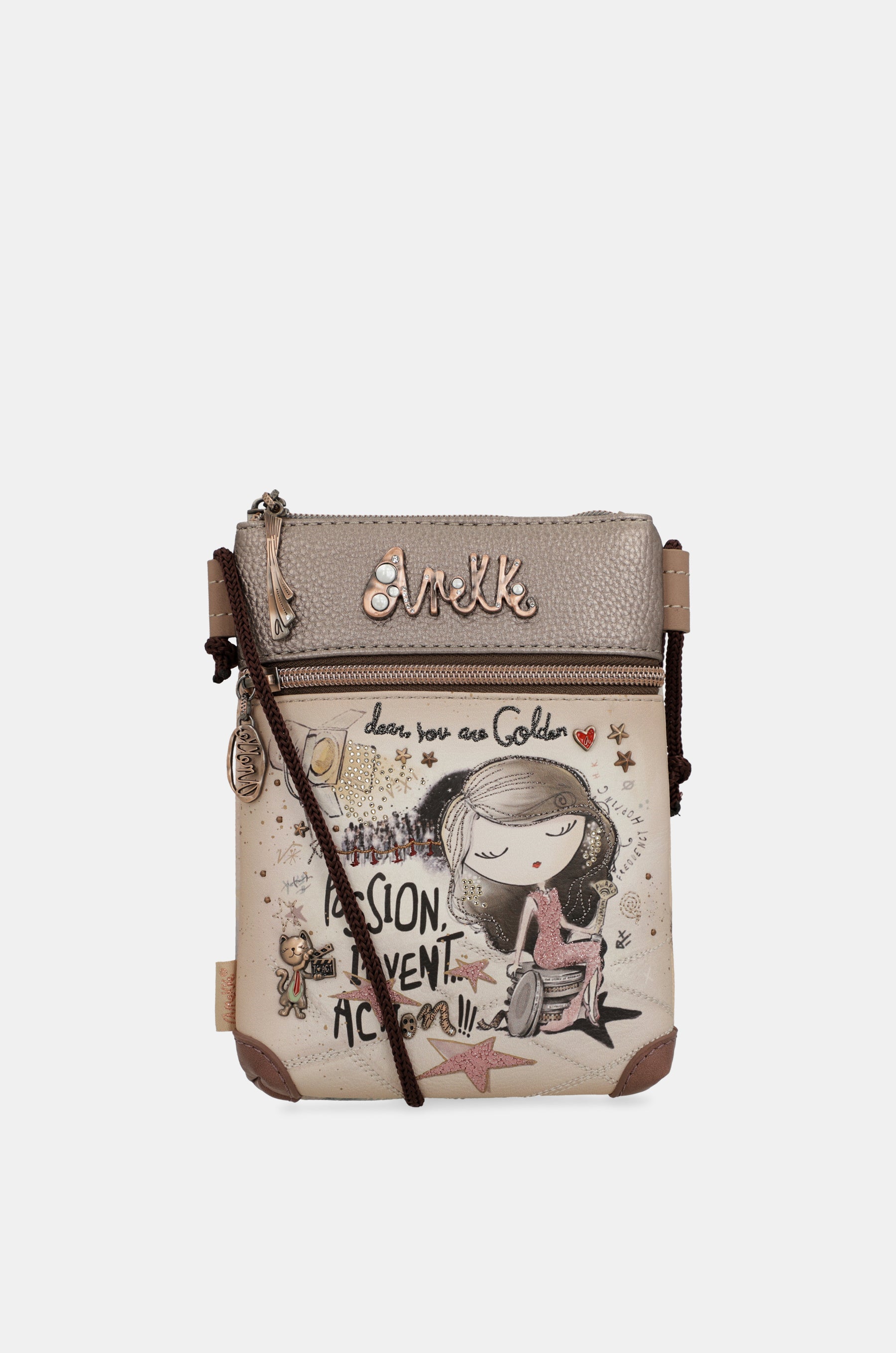 Mini borsa a tracolla Hollywood