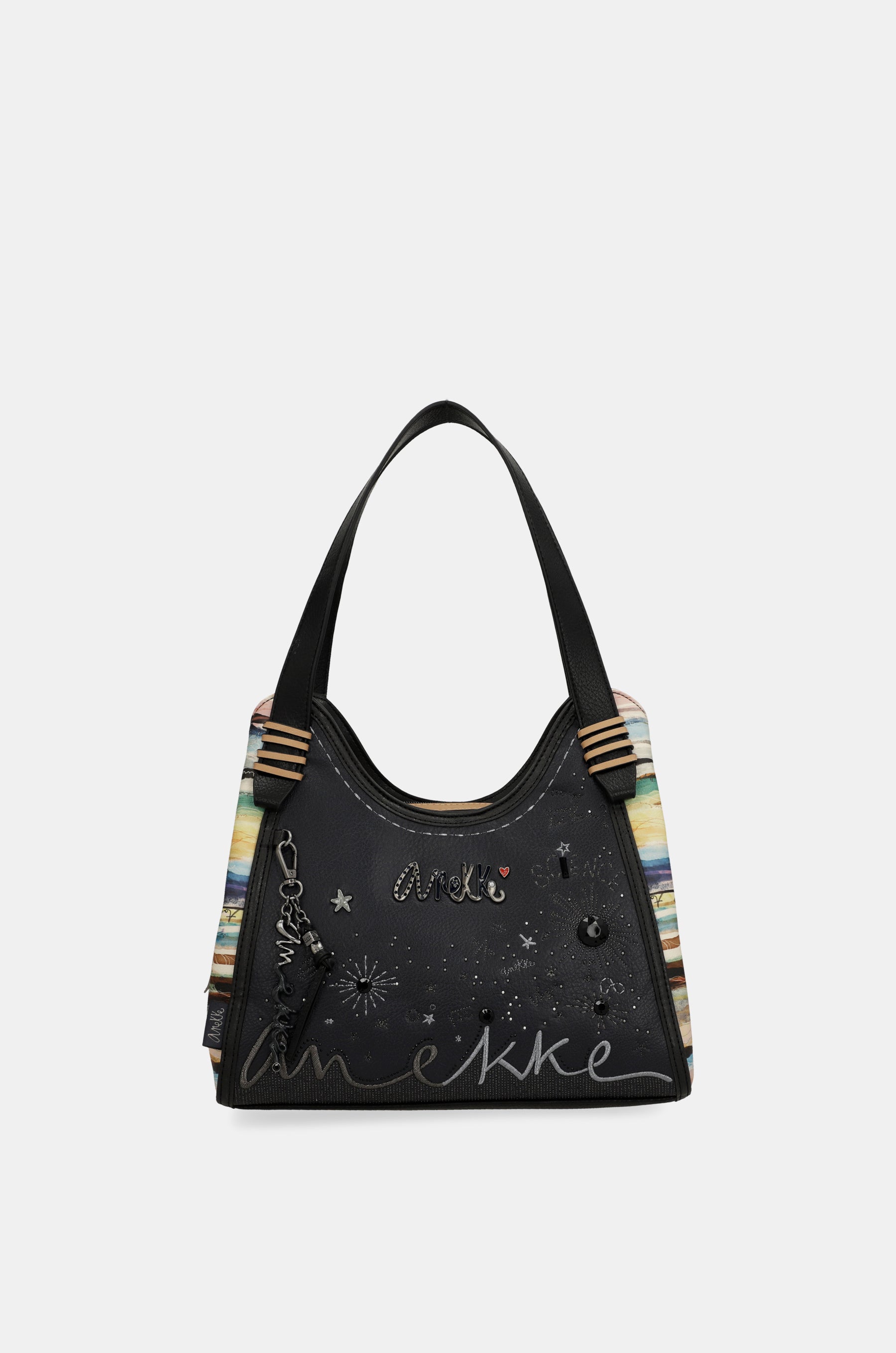 Borsa a tracolla blu navy Studio