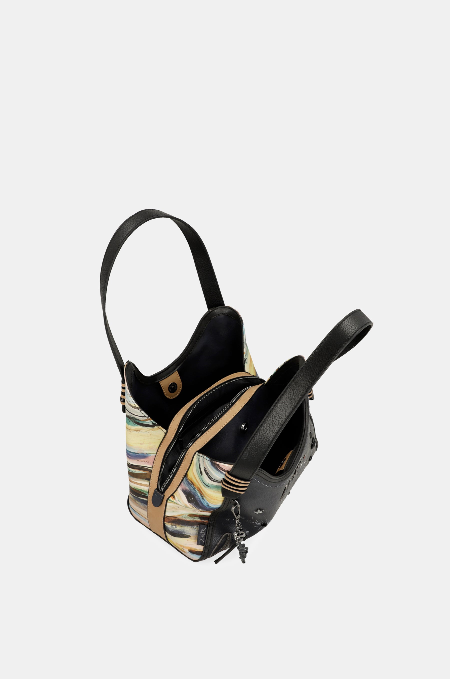 Borsa a tracolla blu navy Studio